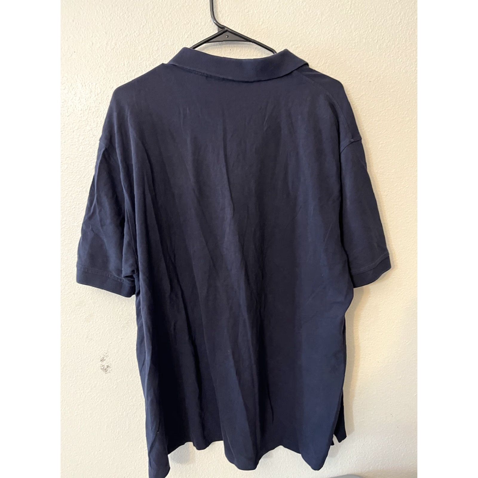 Izod VINTAGE? No. IZOD GOLF POLO SHIRT Men’s XXL Blue Solid Knit 100% Cotton Short Sleeve Button Collar Polo Brand IZOD Golf Classic Mens 2XL Blue Polo Size US XXL / EU 58 / 5 - 3 Thumbnail