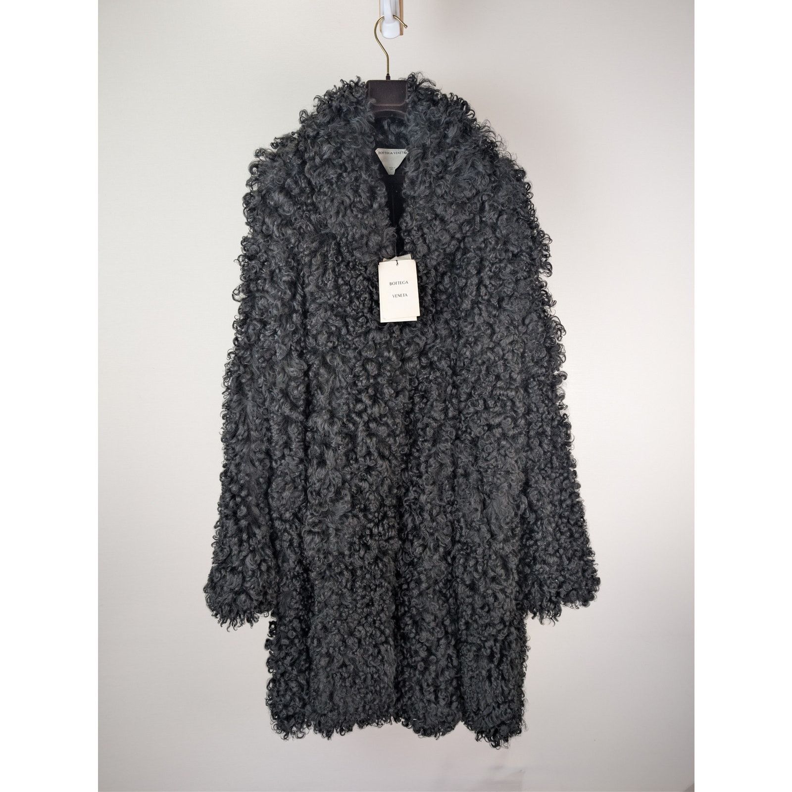 Bottega Veneta o1rshd1 Curly Shearling Coat in Black Size US M / EU 48-50 / 2 - 2 Thumbnail