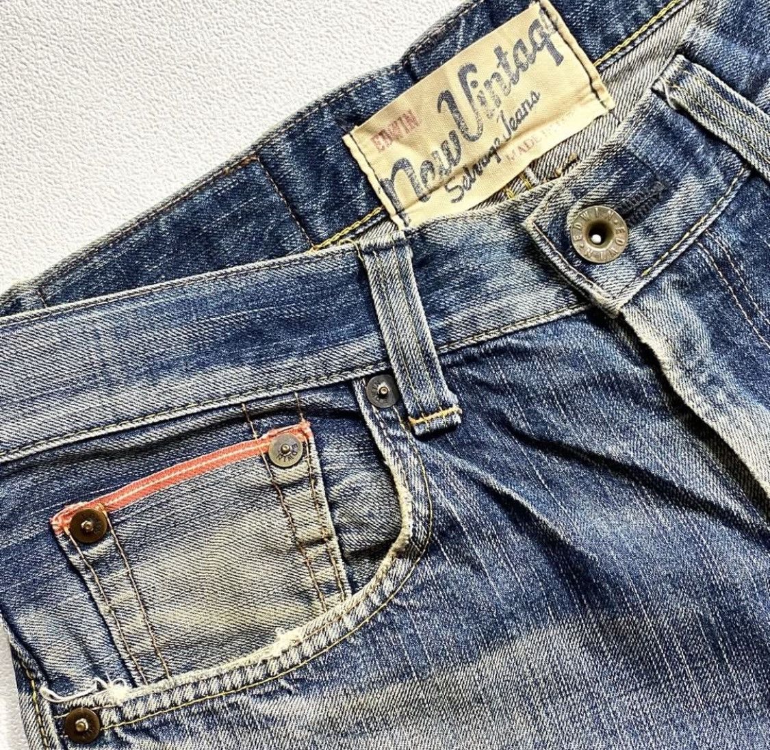 If Six Was Nine Faded washed Edwin Jeans Size US 32 / EU 48 - 4 Thumbnail