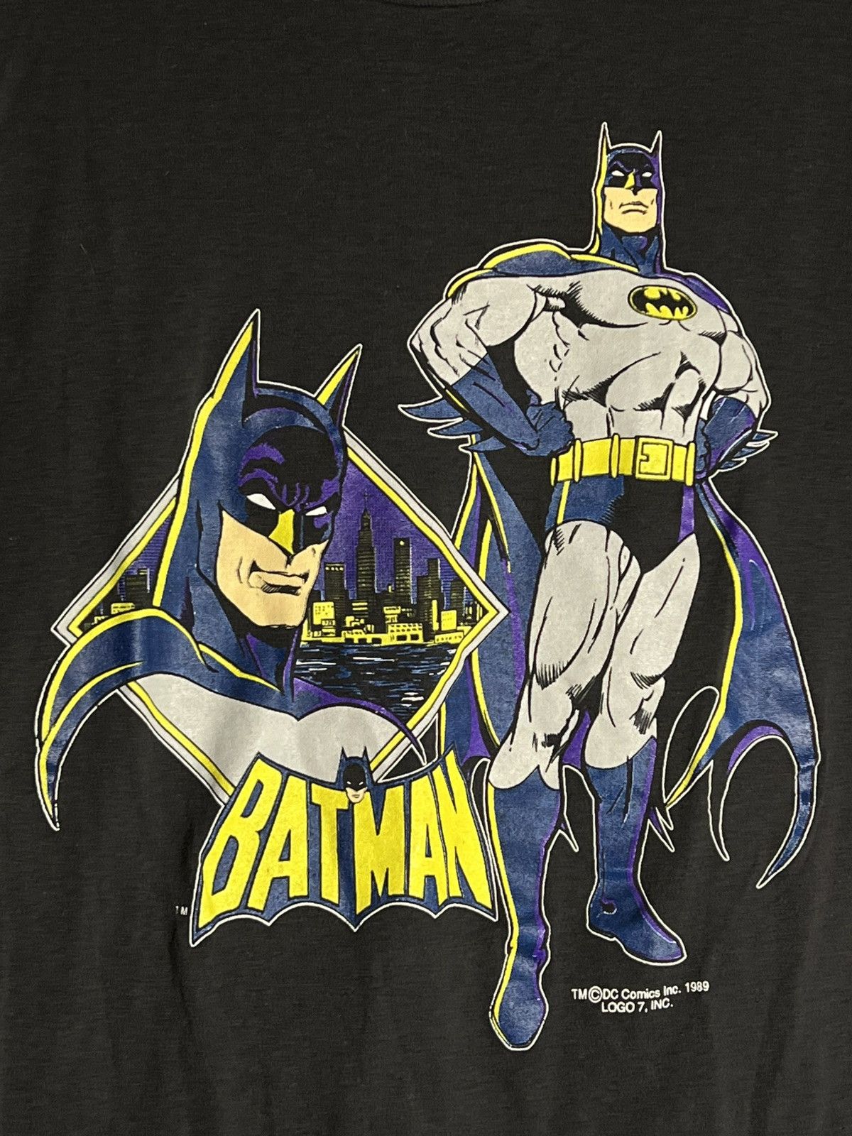 Other Vintage 80s DC Batman Bat Symbol Logo Comics Tee Size US L / EU 52-54 / 3 - 2 Thumbnail