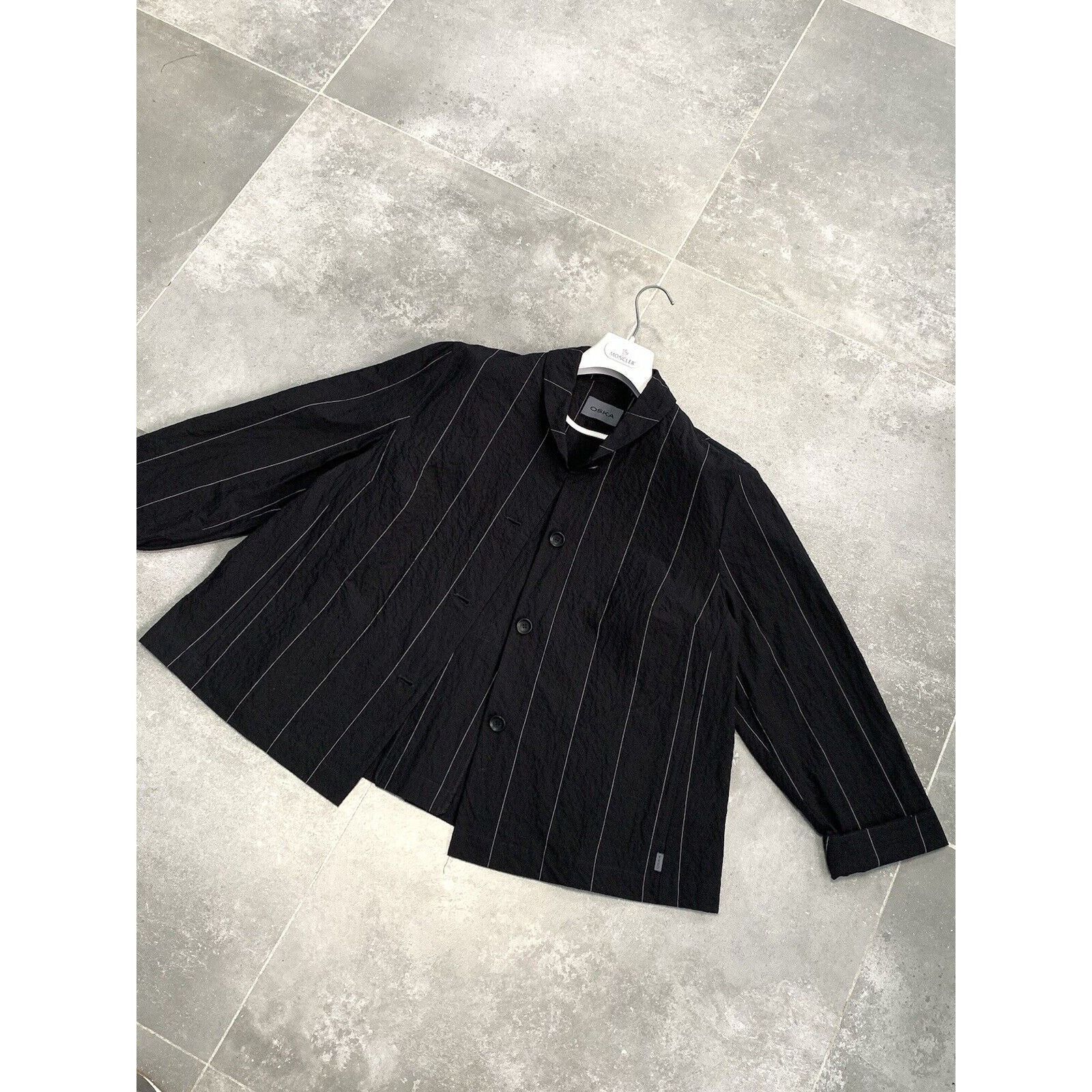 Japanese Brand × Other Women's OSKA Shawl Collar Jacket Coat Blazer SZ 3 EU 40 UK12 Size M / US 6-8 / IT 42-44 - 8 Thumbnail
