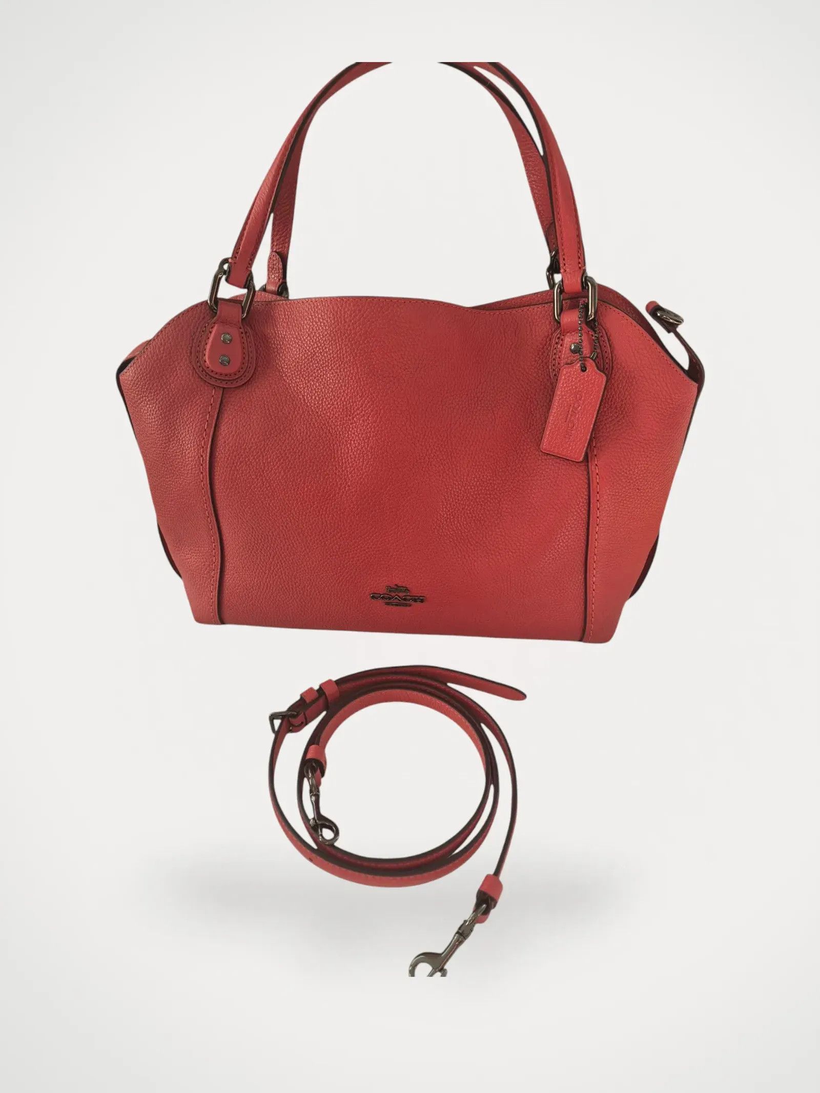 Coach Edie 28 Crossbody Bag in Red, Women's