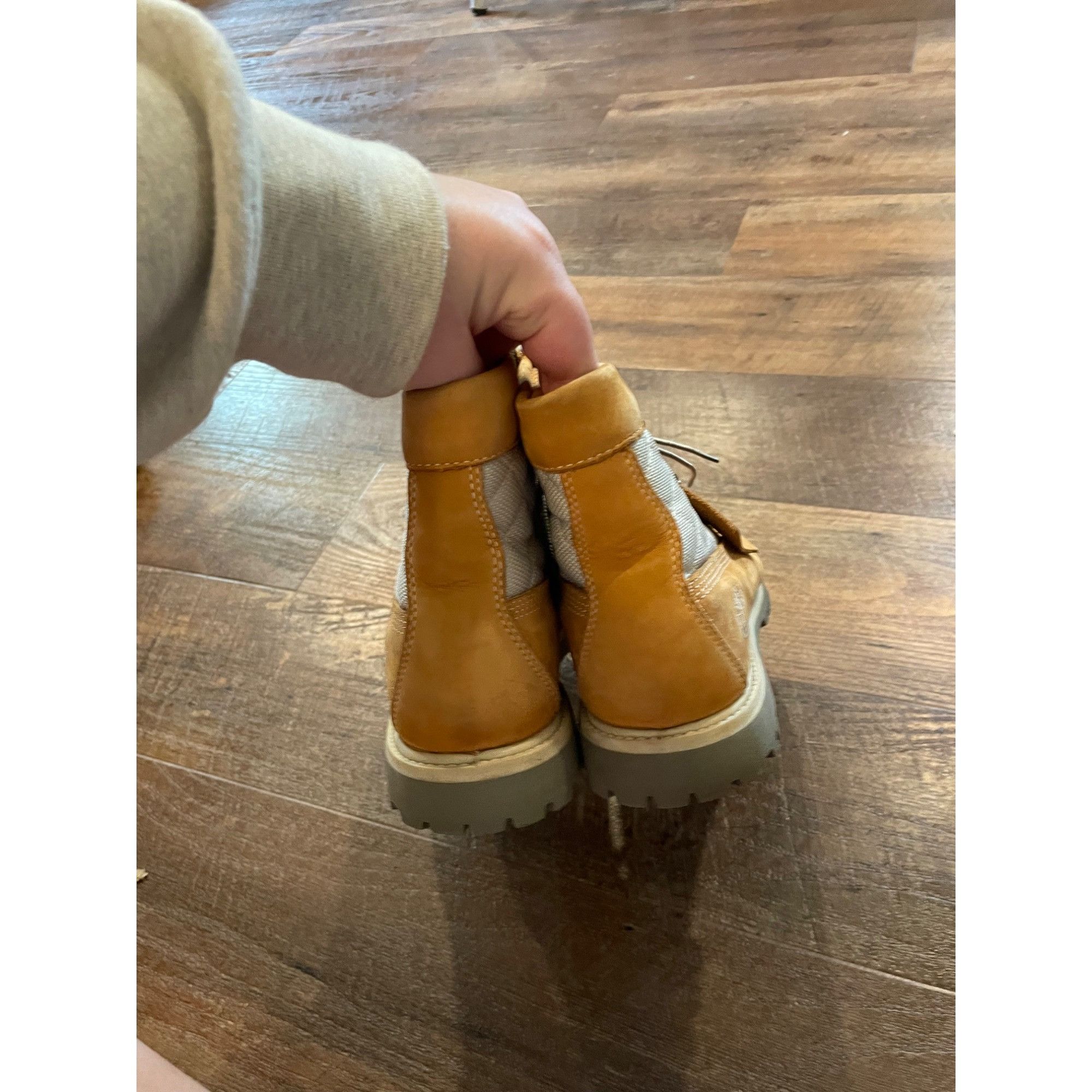 Timberland Timberland Quilted Ankle Boots Brown Nubuck Leather 16371-91 Size US 8 / IT 38 - 7 Thumbnail