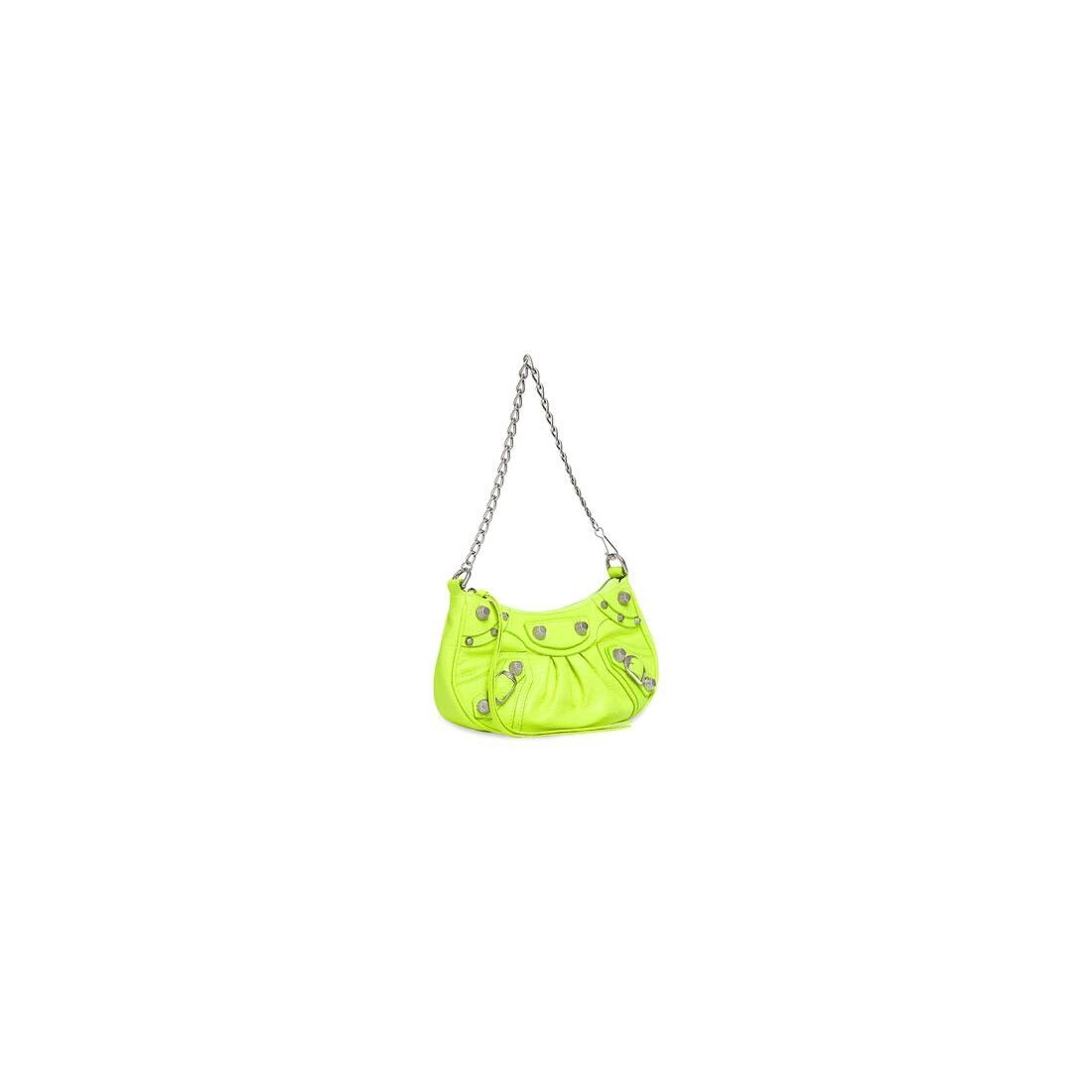 Balenciaga o1tr1nto0525 Size: OS /Le Cagole Mini Bag With Chain Green Size ONE SIZE - 2 Thumbnail