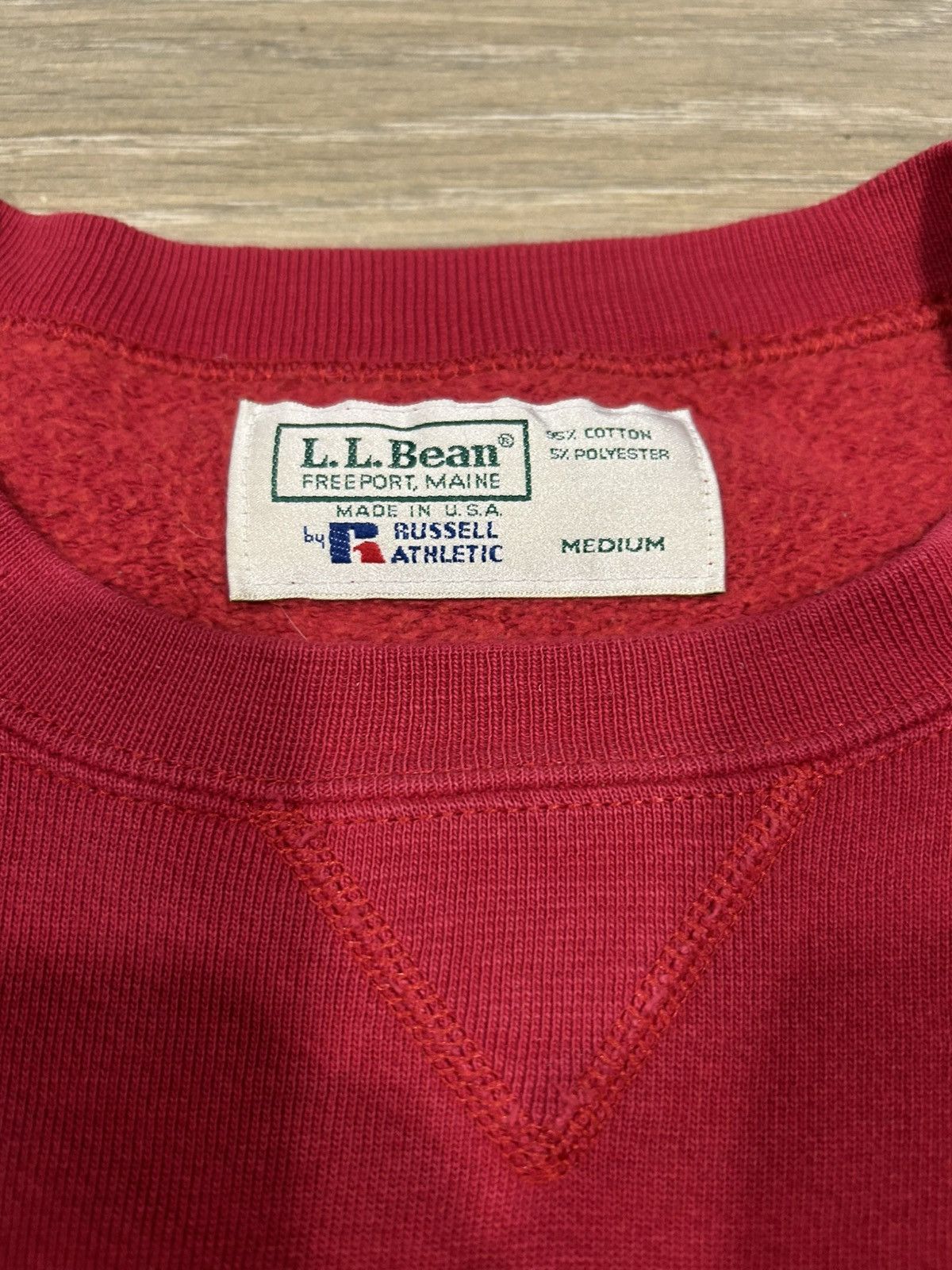 L.L. Bean Vintage L.L. Bean x Russell sweatshirt/crewneck Size US M / EU 48-50 / 2 - 4 Thumbnail