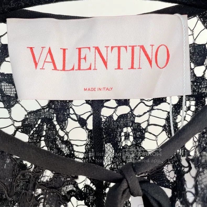 Valentino Valentino Black lace cape Size M / US 6-8 / IT 42-44 - 3 Thumbnail