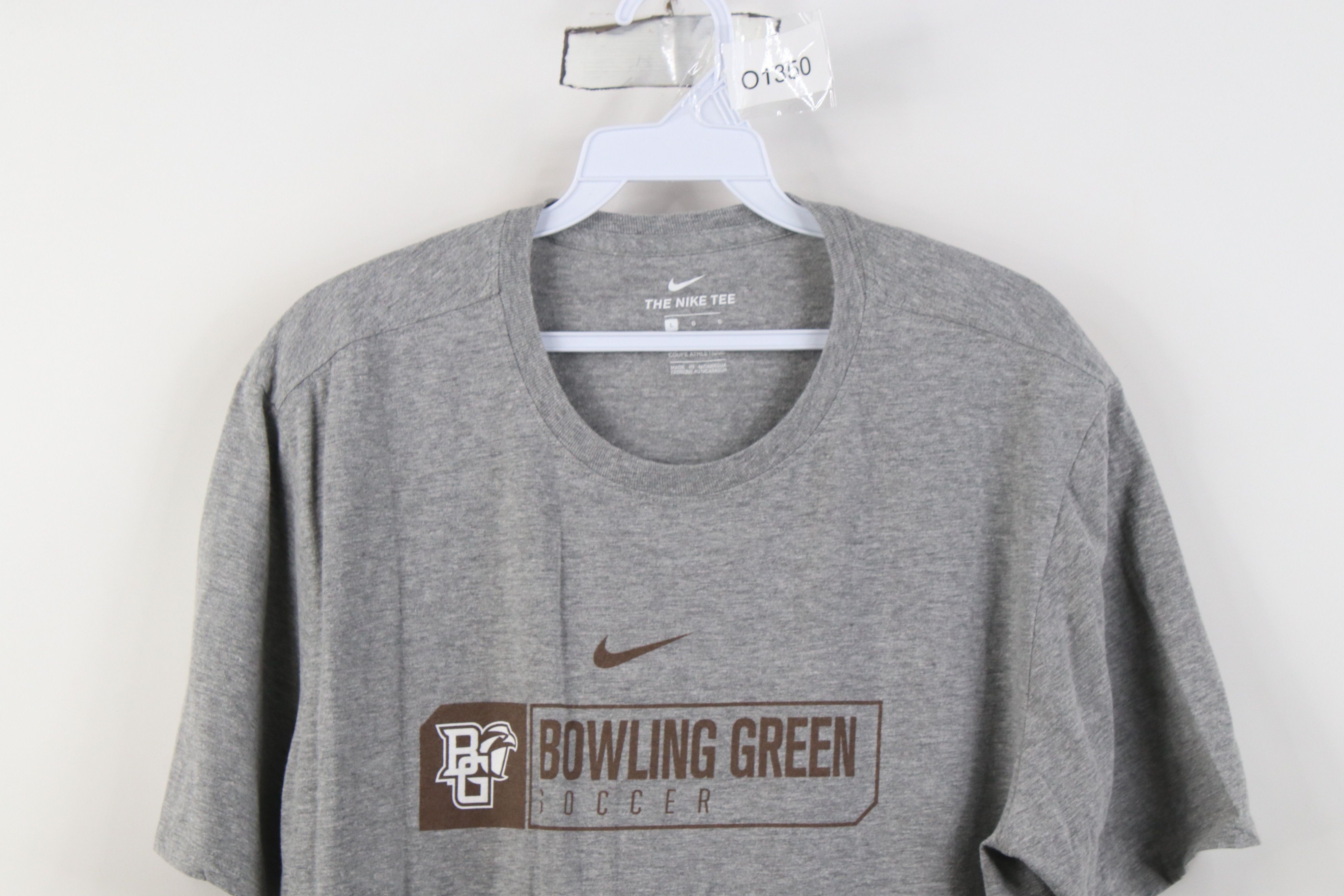 Nike Nike Bowling Green State University Soccer T-Shirt Gray Size US L / EU 52-54 / 3 - 2 Thumbnail