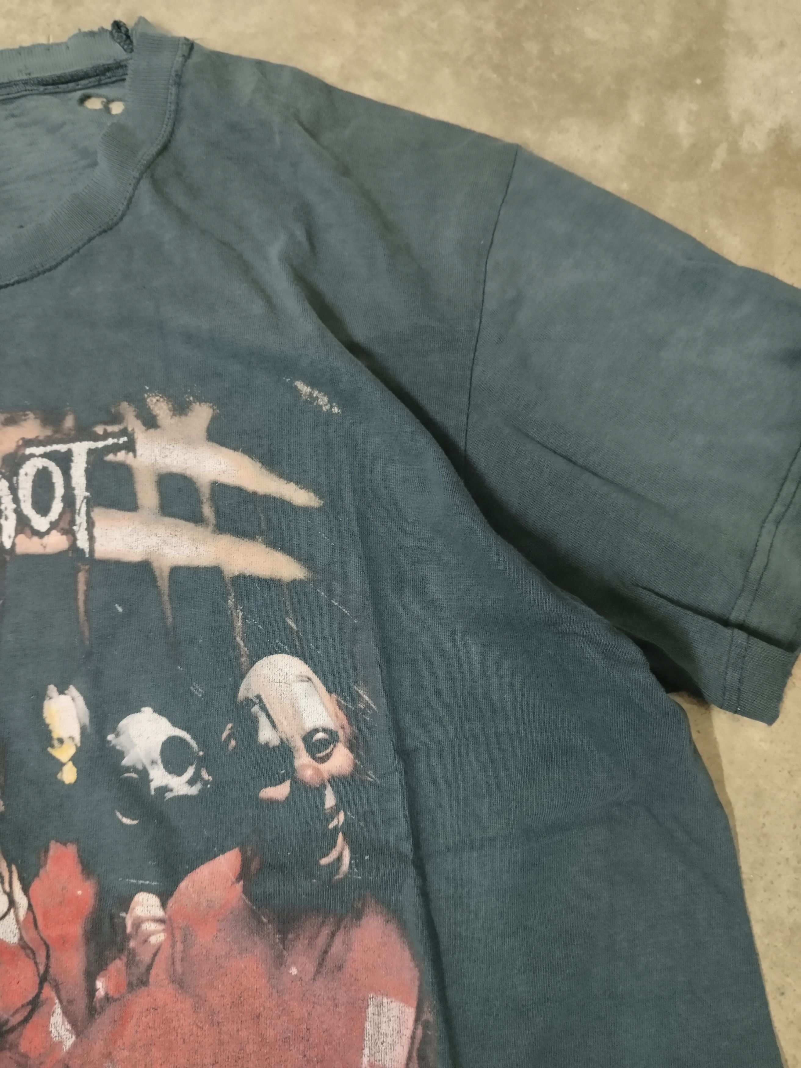 Band Tees VINTAGE Y2K SLIPKNOT IOWA DISTRESS Size US L / EU 52-54 / 3 - 3 Thumbnail