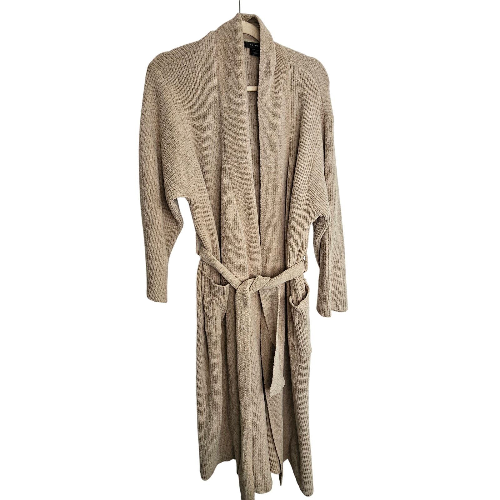 Anatomie Natori Womens Plush Bathrobe Cozy Soft Robe XL Quiet Luxury Size 40" / US 18 - 1 Thumbnail