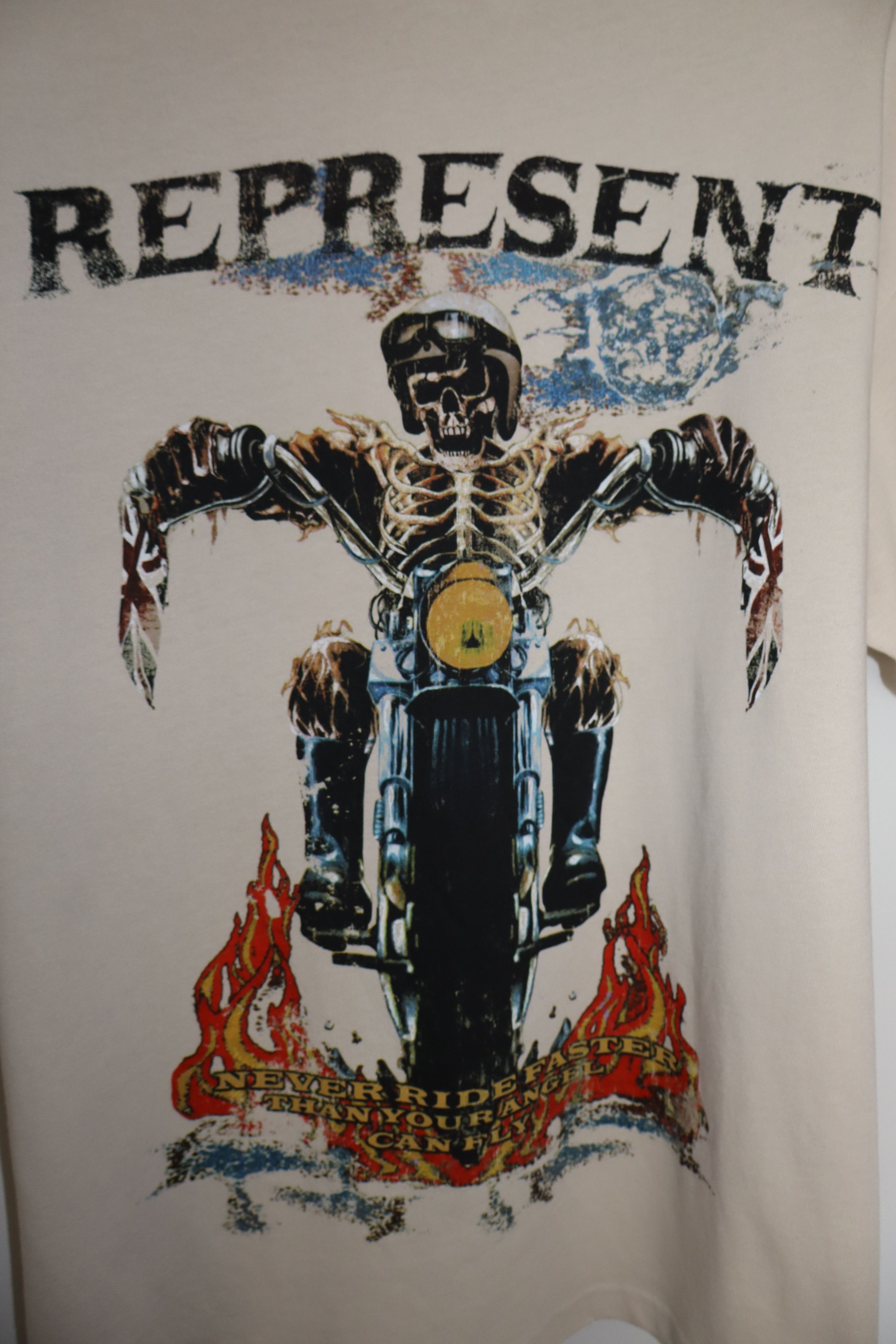 Represent Clo. Moto print t-shirt Size US S / EU 44-46 / 1 - 7 Thumbnail