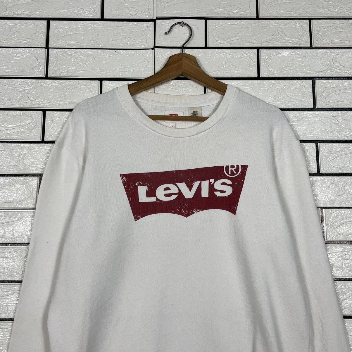 Levi's Levis Big Logo Crewneck Sweatshirt Size US M / EU 48-50 / 2 - 2 Thumbnail