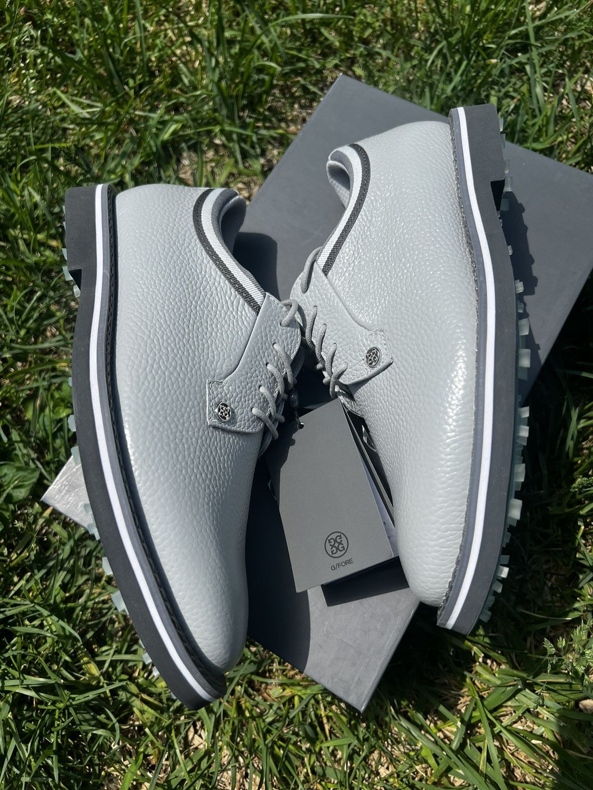 G/FORE NEW G/FORE size 7.5 Mens Grosgrain Gallivanter Golf Grey Size US 7.5 / EU 40-41 - 9 Thumbnail