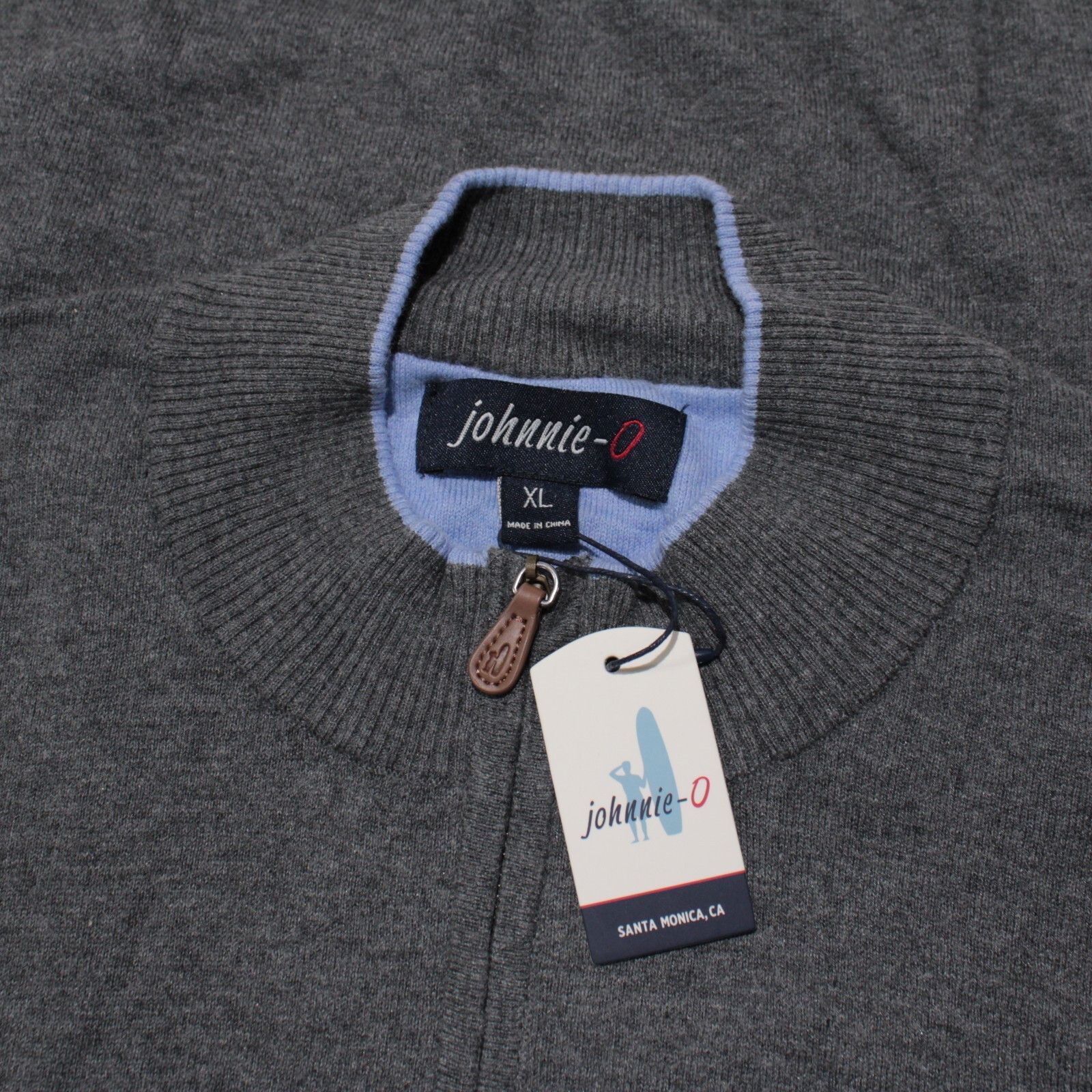 johnnie-O Johnnie-O Sweater Size US XL in Gray Size US XL / EU 56 / 4 - 1 Thumbnail