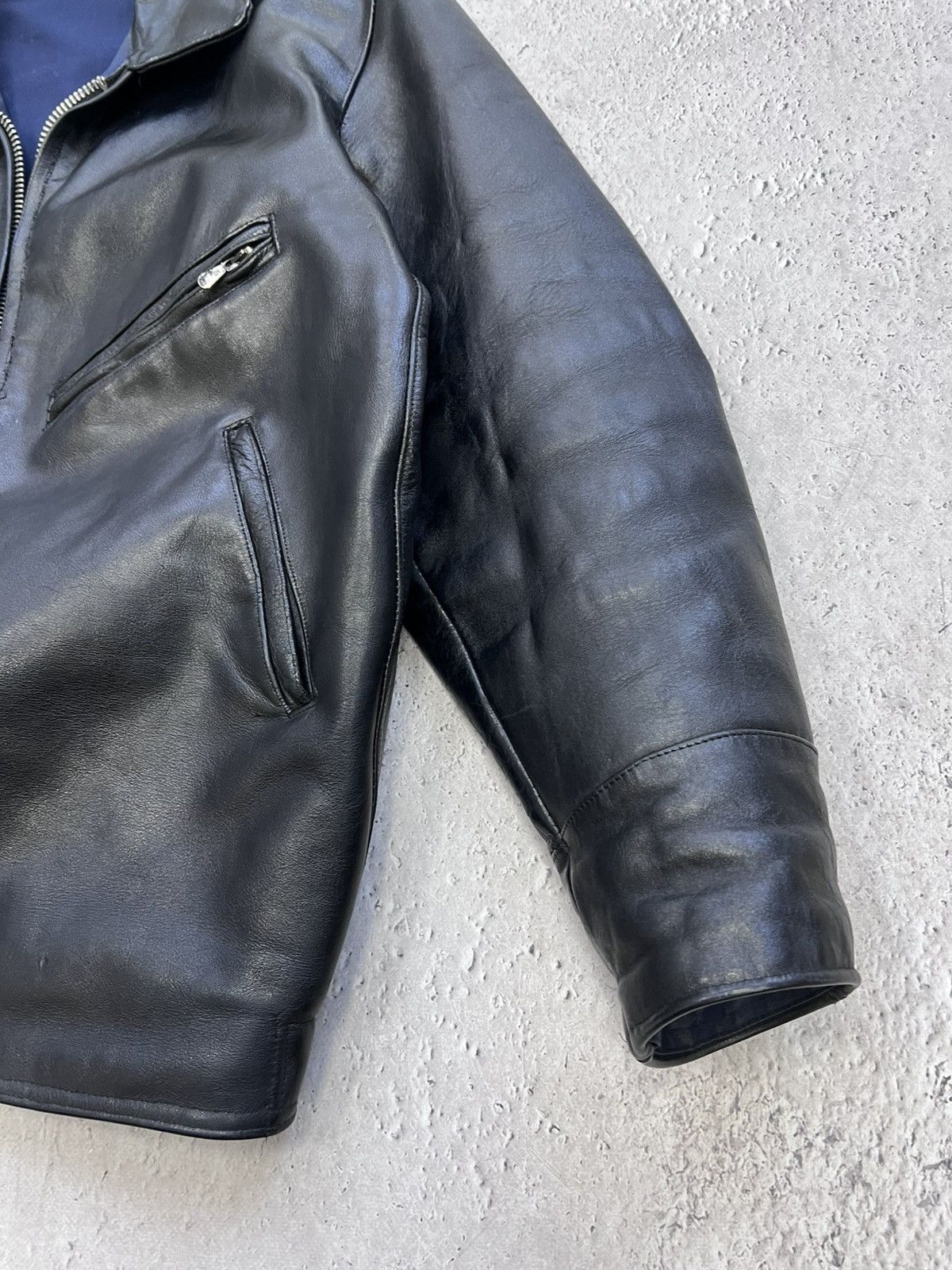 Other Cropped racing Real Leather Vintage Avantgarde Jacket Size US L / EU 52-54 / 3 - 7 Thumbnail