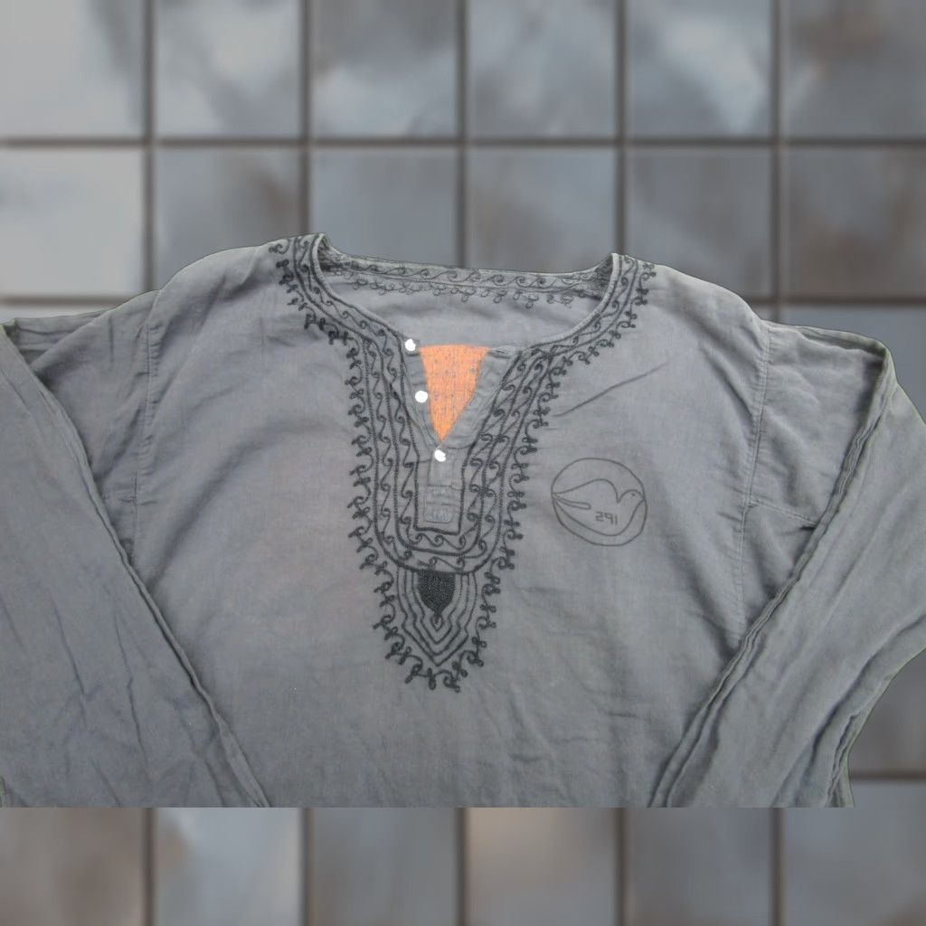 Vintage Two Nine One Shirt Womens L Embroidered Henley Graphic 291 Venice California Size L / US 10 / IT 46 - 1 Thumbnail