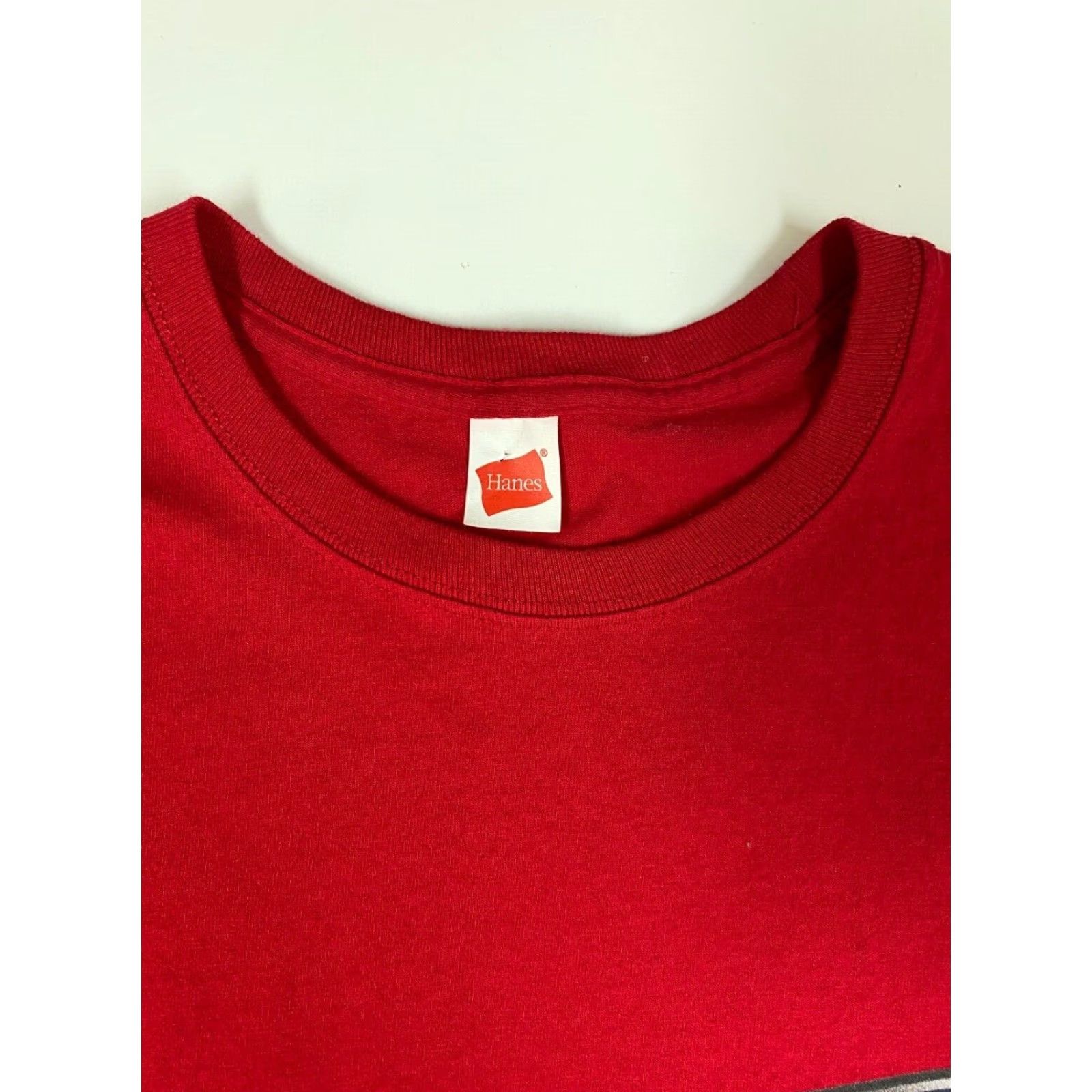 Hanes Truck Life Mens Shirt XL Red T-Shirt Hanes Crew Neck Short Sleeve Cotton Logo Classic Size US XL / EU 56 / 4 - 5 Thumbnail