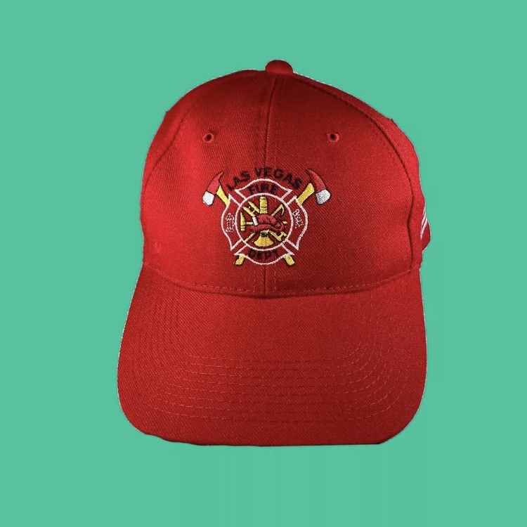 Vintage Vintage Las Vegas Fire Department Dad Hat Size ONE SIZE - 2 Thumbnail