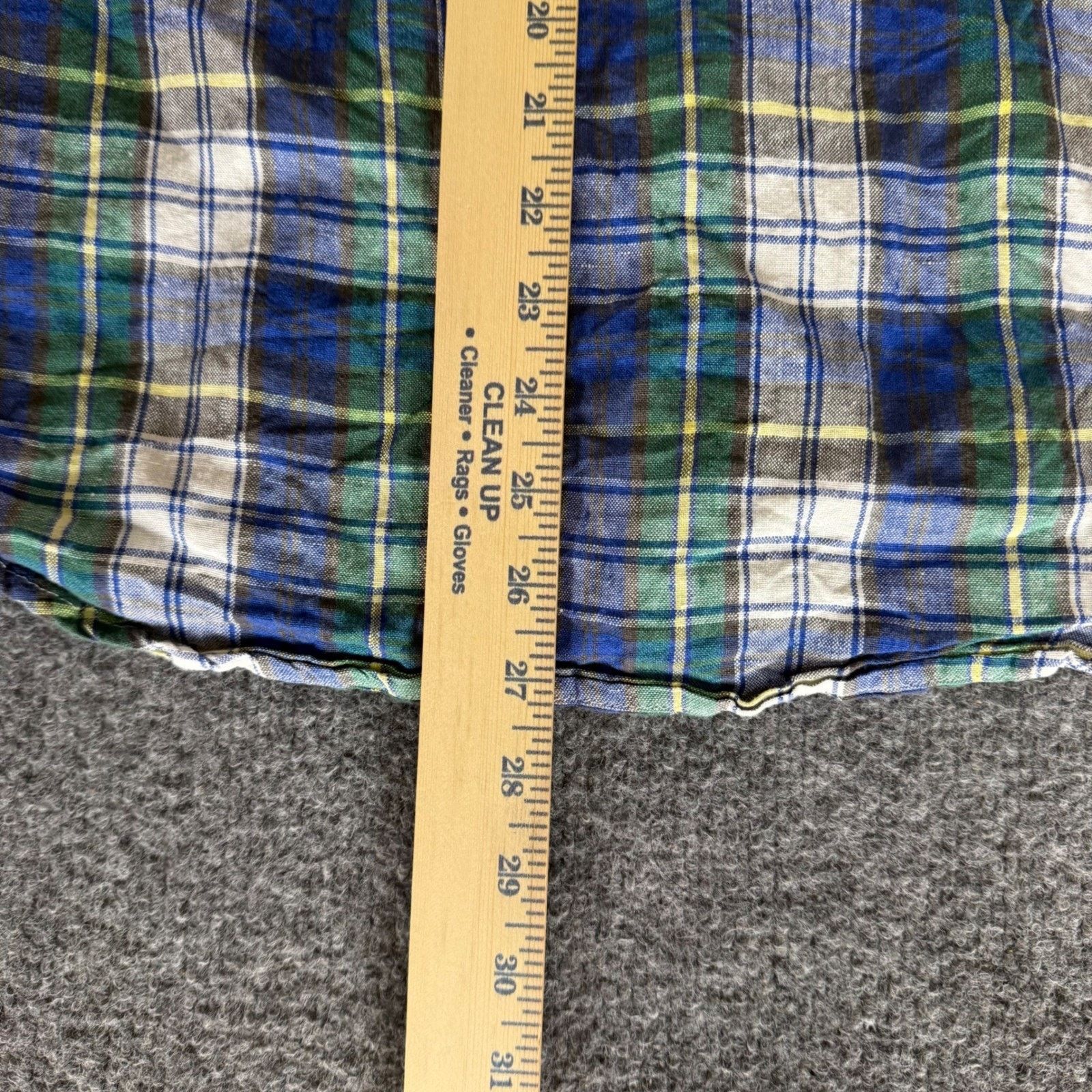 J.Crew J.Crew Baird McNutt Irish Linen Shirt Mens M Slim Plaid Size US M / EU 48-50 / 2 - 7 Thumbnail