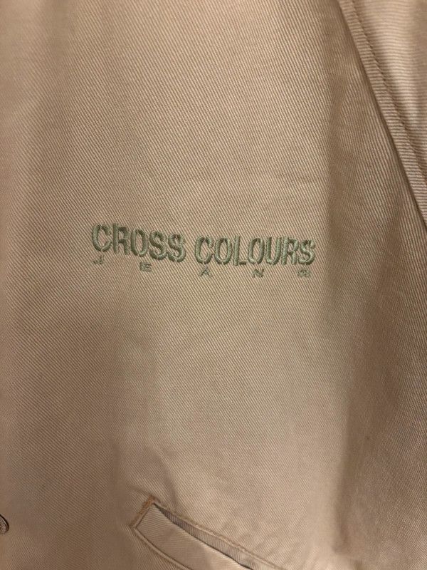 Cross Colours Vintage 90s Cross Colours Bomber Flight Jacket Made in USA Size US L / EU 52-54 / 3 - 5 Thumbnail