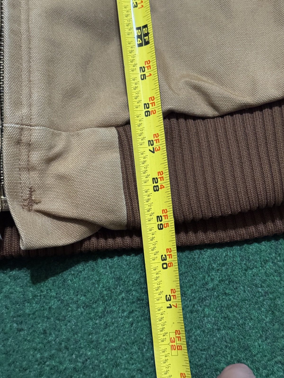 Carhartt Vintage 90s Carhartt J140 Canvas Full Zip Work Wear Jacket Size US XL / EU 56 / 4 - 5 Thumbnail