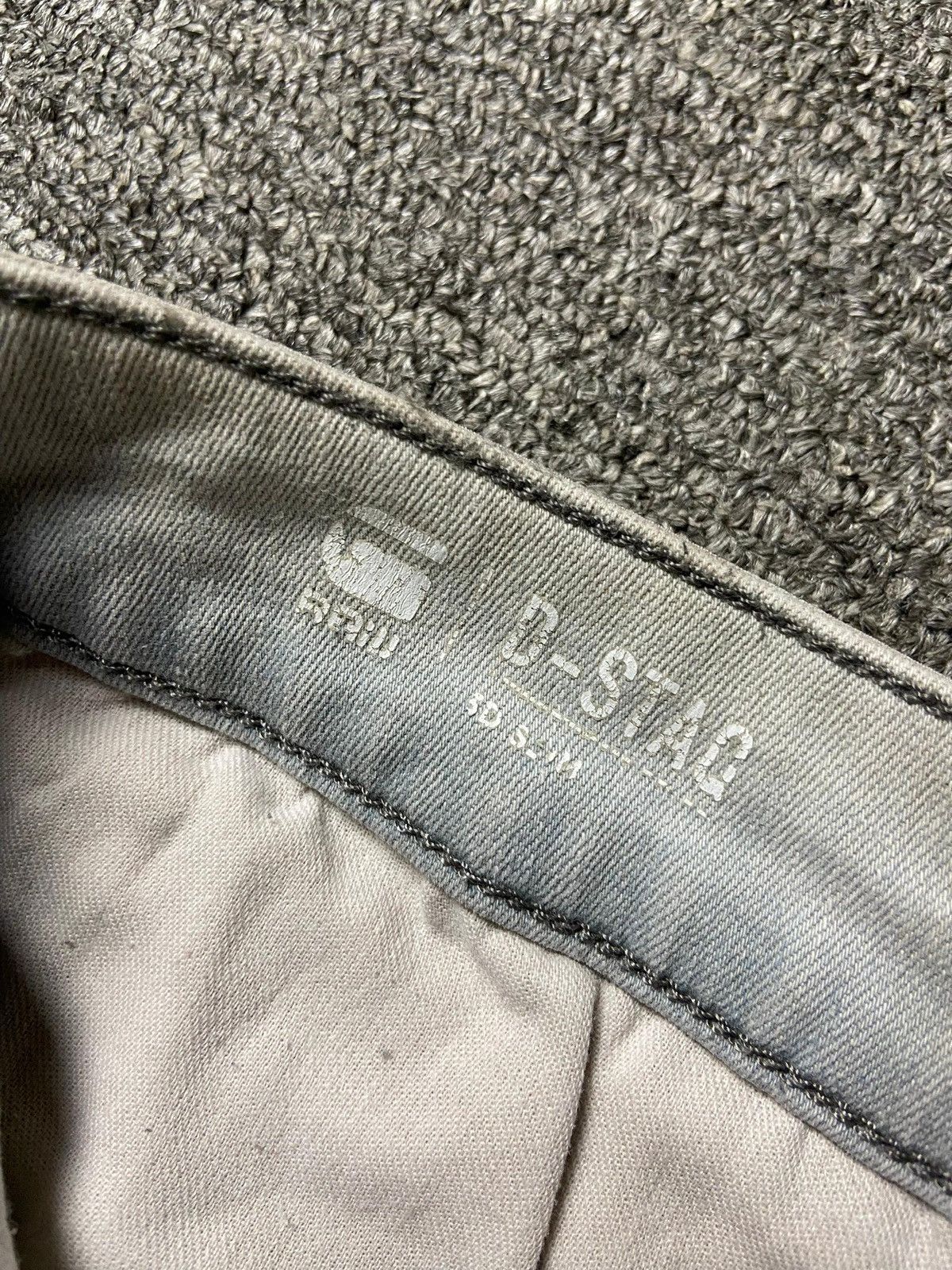 G-Star G Star Raw Denim Jeans with Asymmetrical Back Seams (167) Size US 34 / EU 50 - 3 Thumbnail