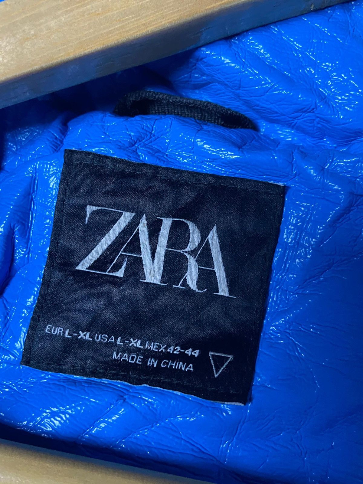 Designer × Vintage × Zara ZARA Brand Fashion Puffer Leather Jacket (131) Size US XL / EU 56 / 4 - 11 Thumbnail