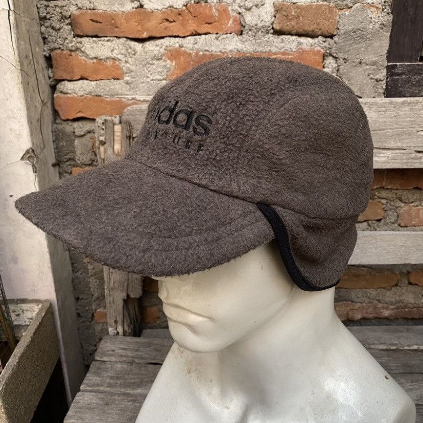 Adidas Vintage 80s adidas adventure fleece ear flap hat Size ONE SIZE - 1 Thumbnail