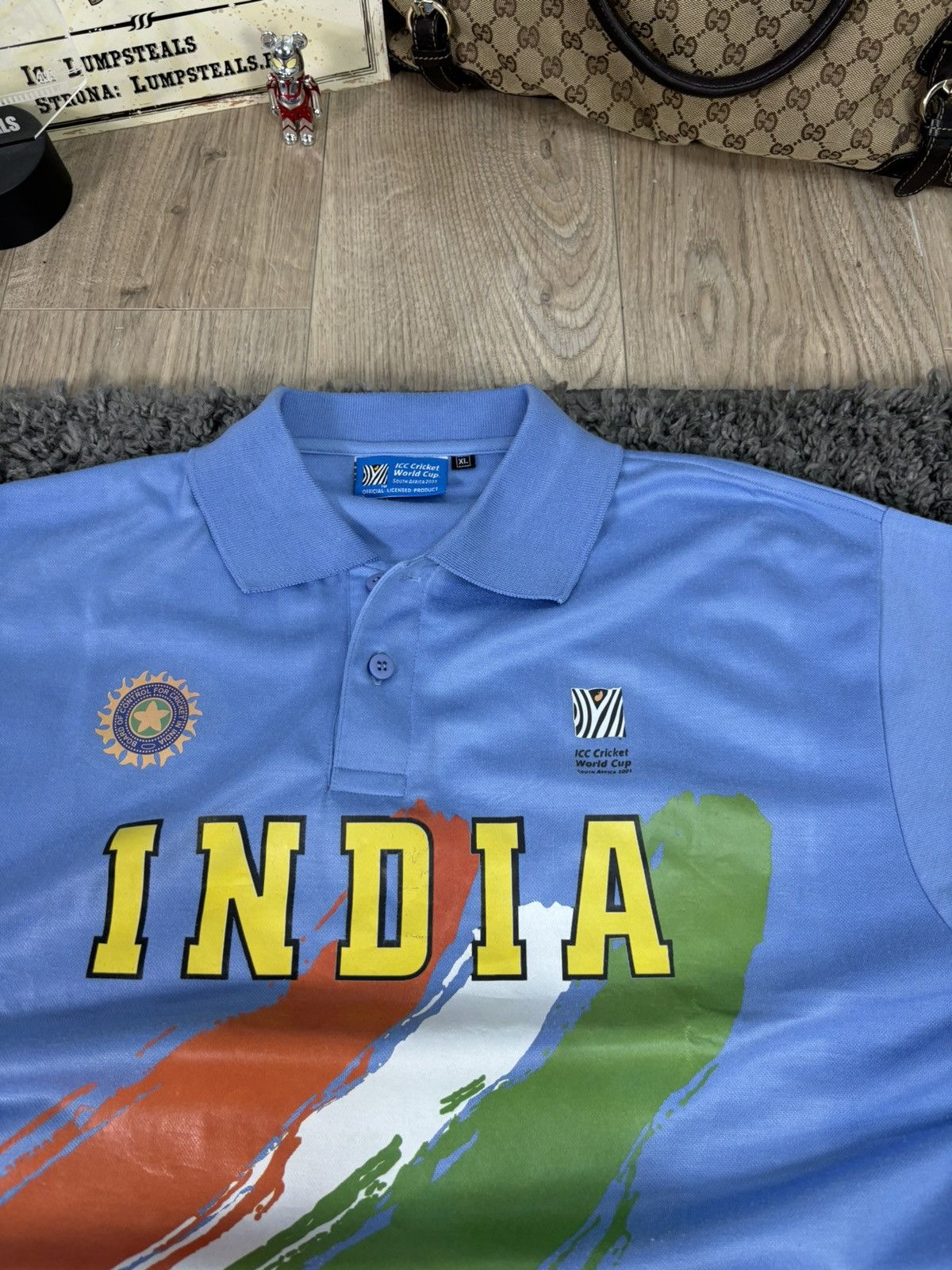 Japanese Brand × Vintage Vintage Hip Hop Boxy India Cricket Jersey Skate Y2K Sport Size US XL / EU 56 / 4 - 5 Thumbnail
