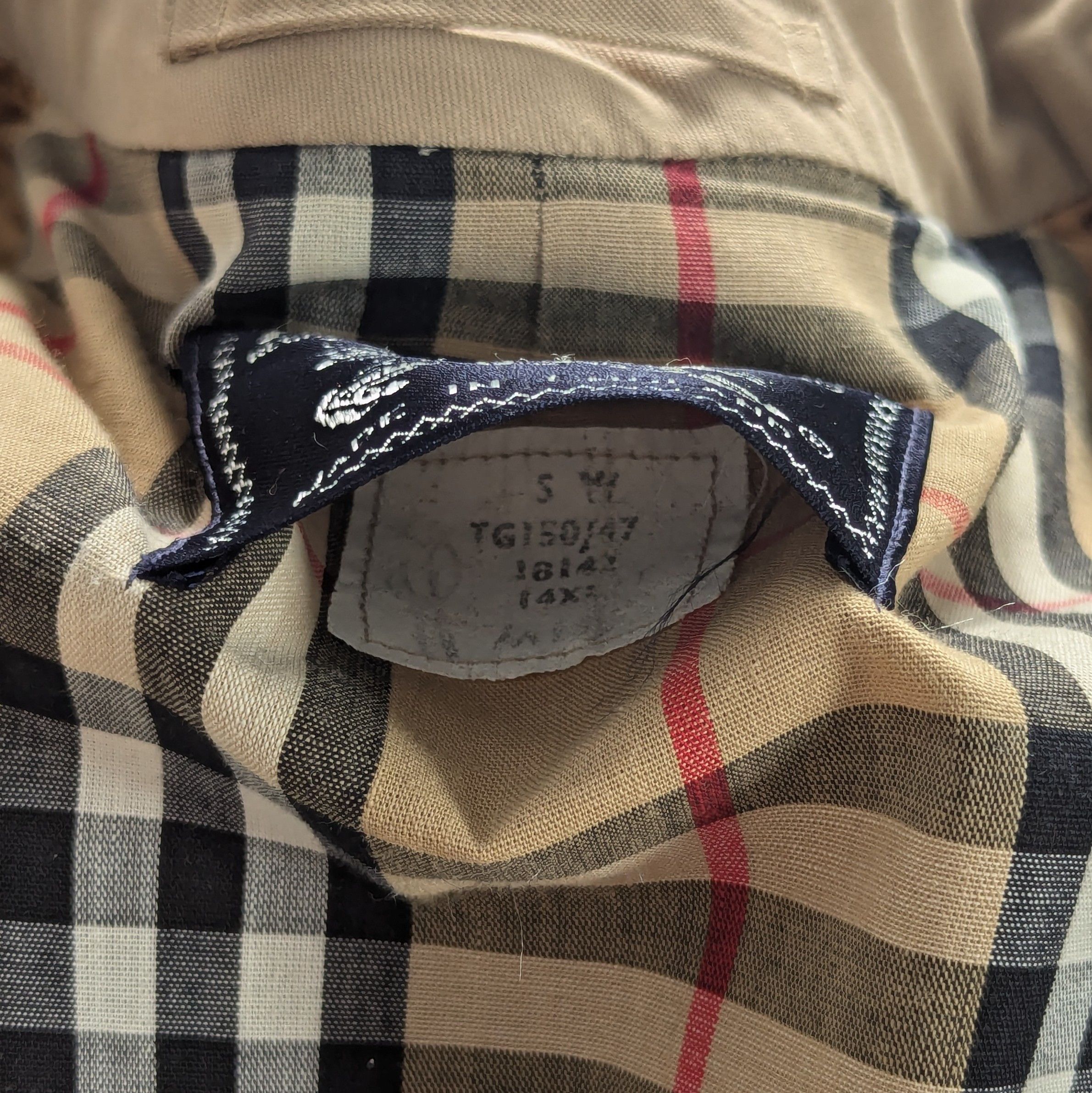 Burberry × Vintage Vintage Burberrys Womens Long Coat Nova Check MadeInEngland Size L / US 10 / IT 46 - 12 Thumbnail