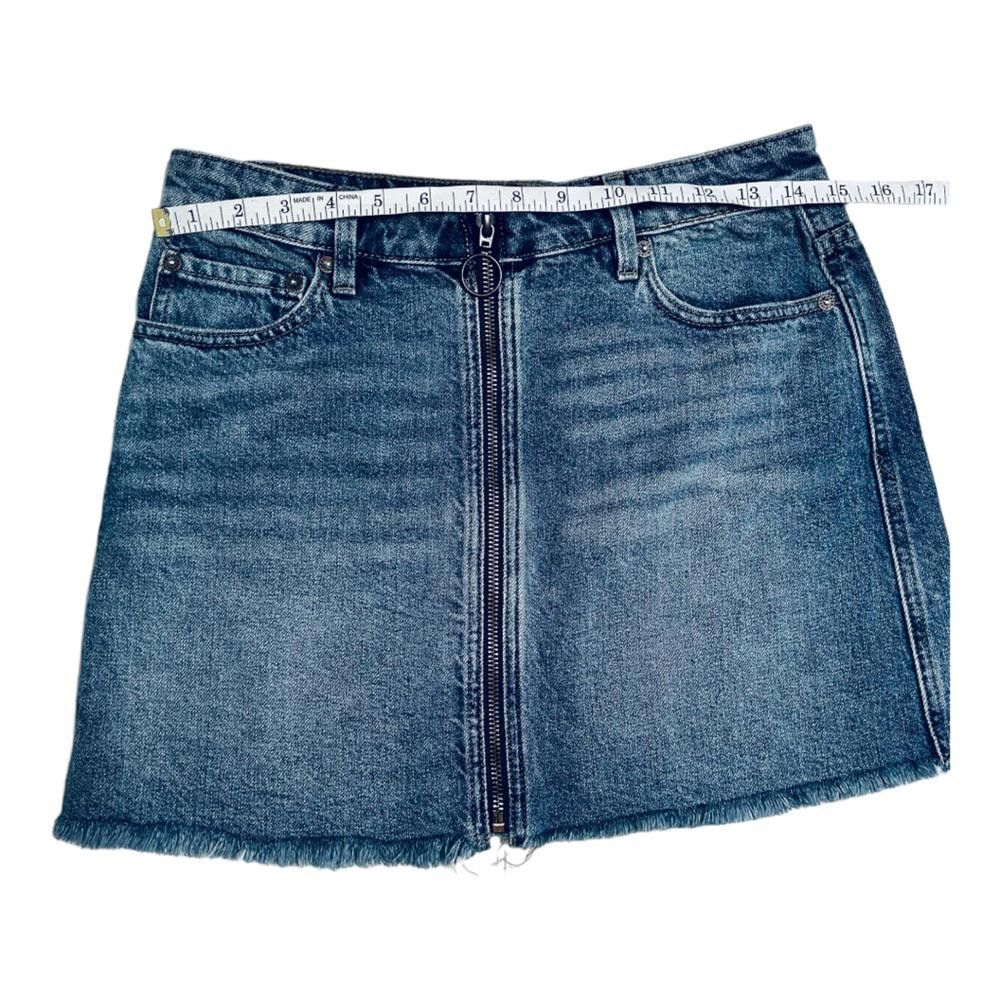 Free People Free People l Zip It Up Denim Skirt Size 26 Size 26" / US 2 / IT 38 - 5 Thumbnail