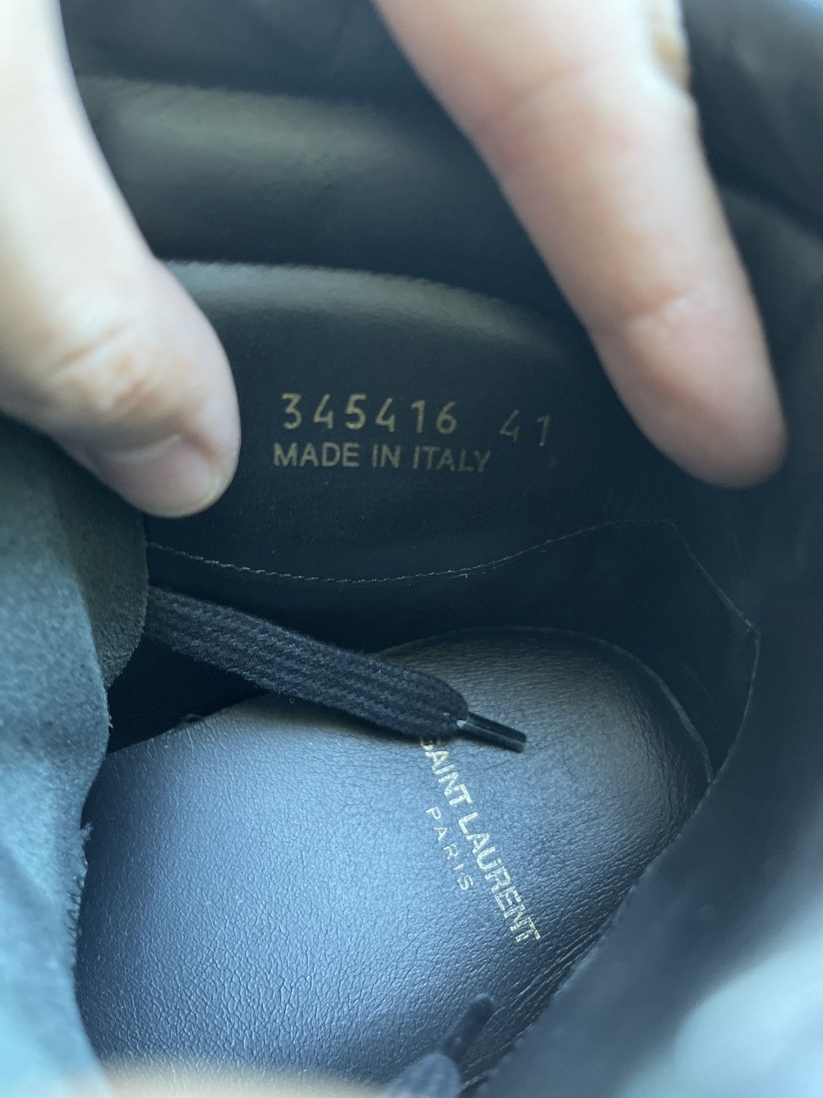 Saint Laurent Paris Classic Saint Laurent high top 10H sneaker Size US 8 / EU 41 - 6 Thumbnail