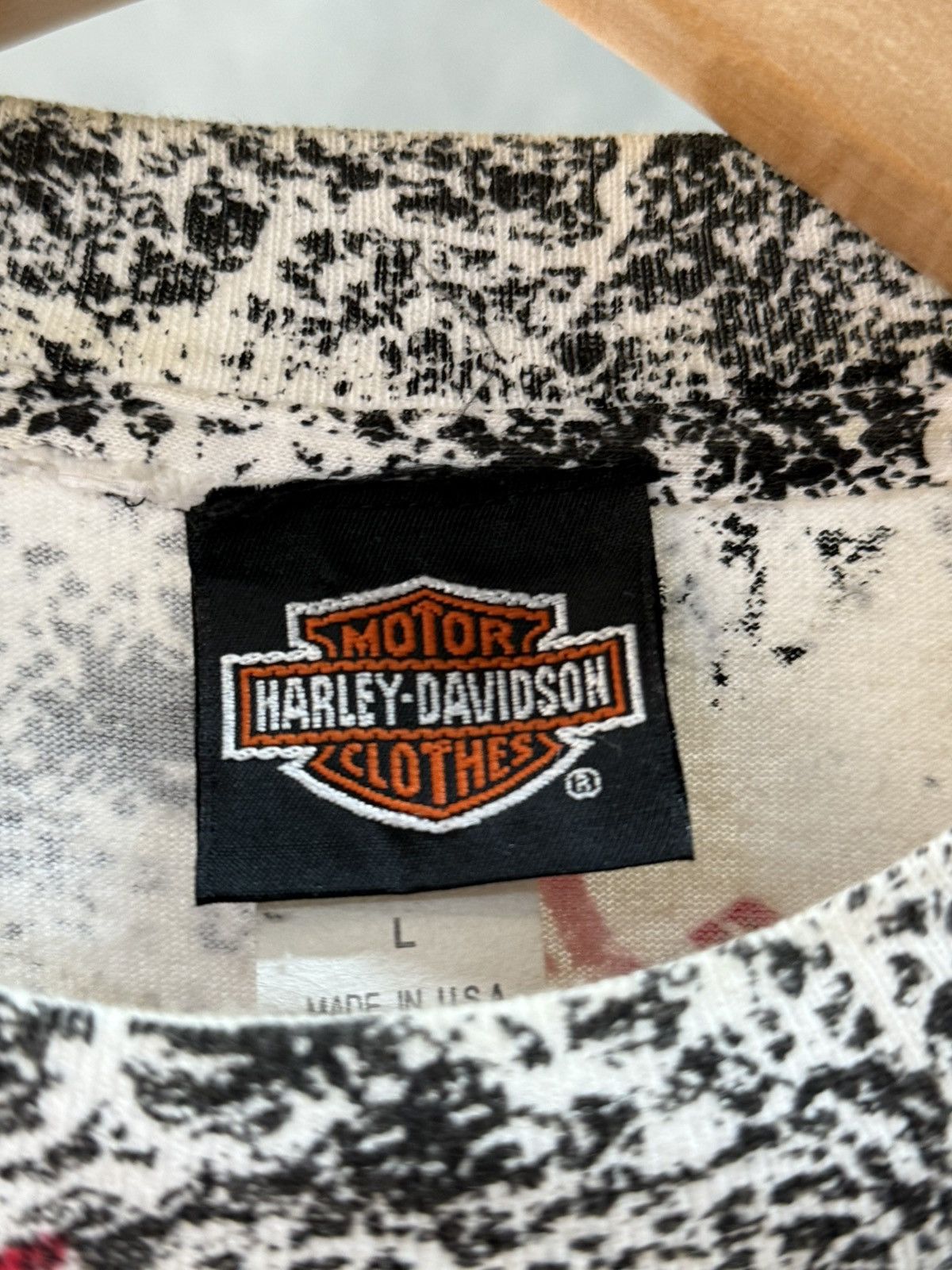 Harley Davidson Vintage 1992 Harley Davidson Bike Week AOP Eagle T Shirt USA Size US L / EU 52-54 / 3 - 10 Thumbnail