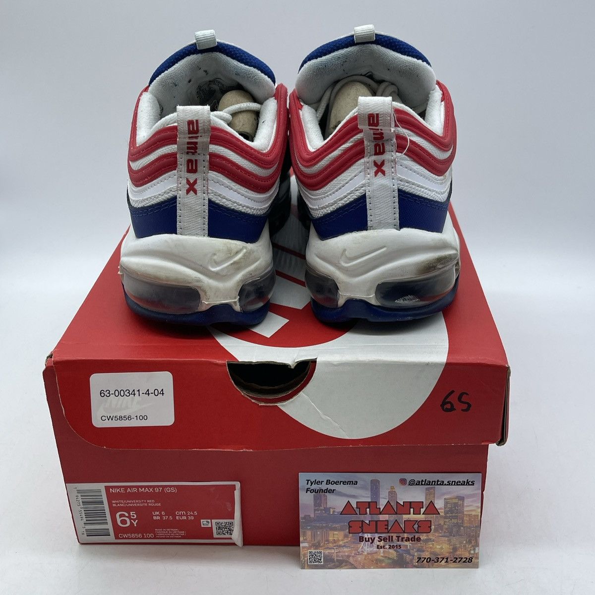Nike Air max 97 USA Size US 6.5 / EU 39-40 - 3 Thumbnail