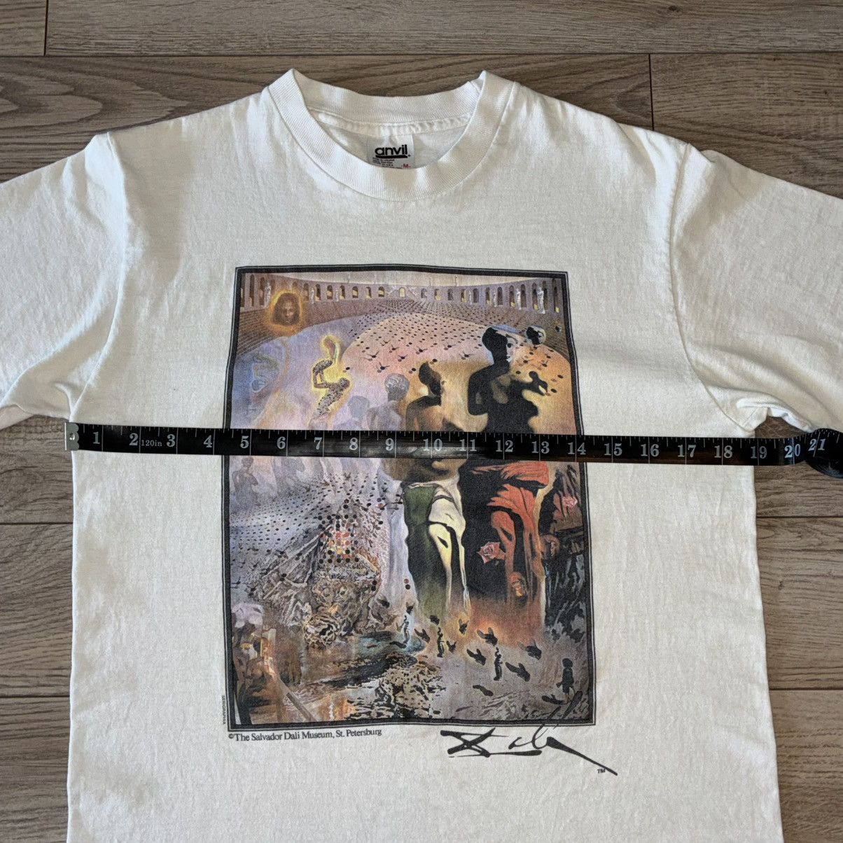 Anvil 80s Salvador Dali The Hallucinogenic Toreador tee shirt Size US M / EU 48-50 / 2 - 5 Thumbnail