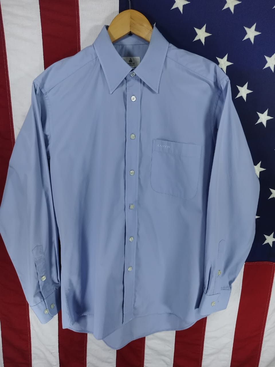 Lanvin LANVIN CLASSIQUE BUTTON UP SHIRT Size US S / EU 44-46 / 1 - 1 Thumbnail