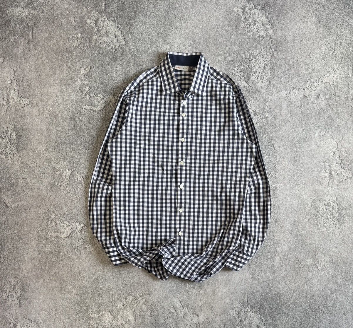 KJUS Kjus S Chekered button up shirt long sleeve casual outdoor Size US S / EU 44-46 / 1 - 1 Thumbnail