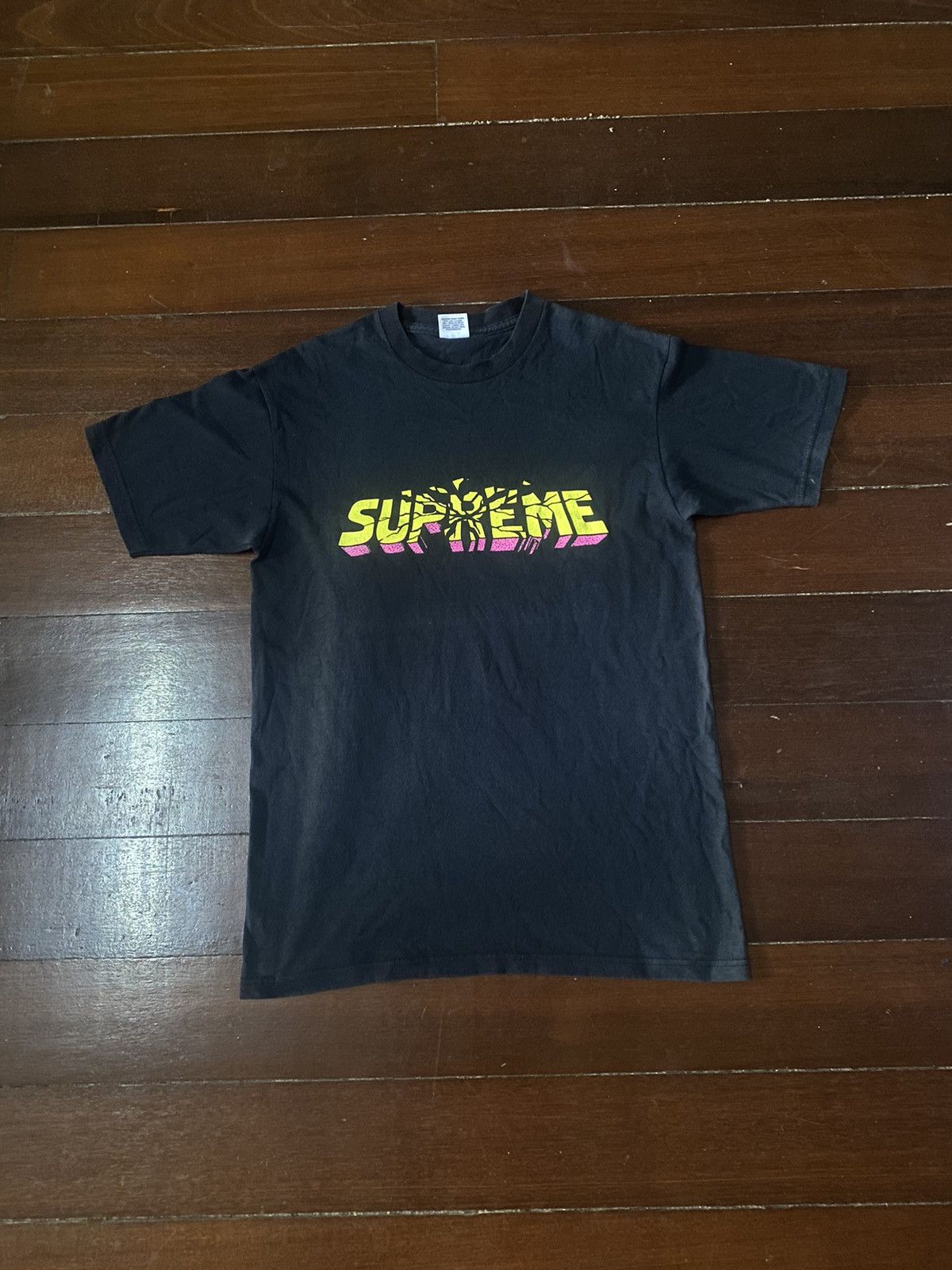Hypebeast Fire 🔥 vintage y2k Supreme Hulk Smash 2008 black tee Size US M / EU 48-50 / 2 - 1 Thumbnail