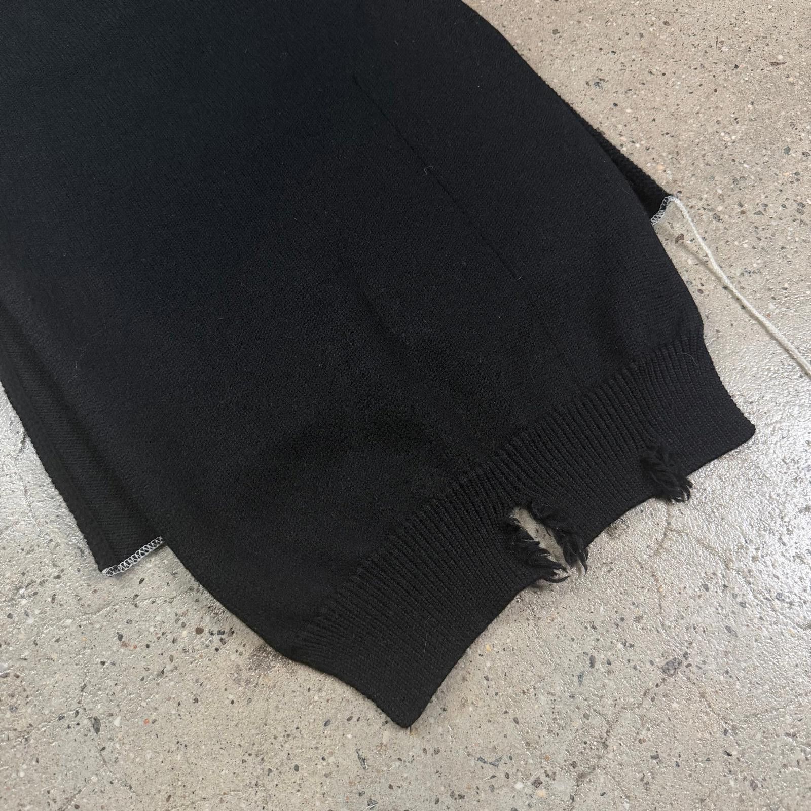 Maison Margiela Maison Margiela Distressed Poncho Vest Size US M / EU 48-50 / 2 - 7 Thumbnail