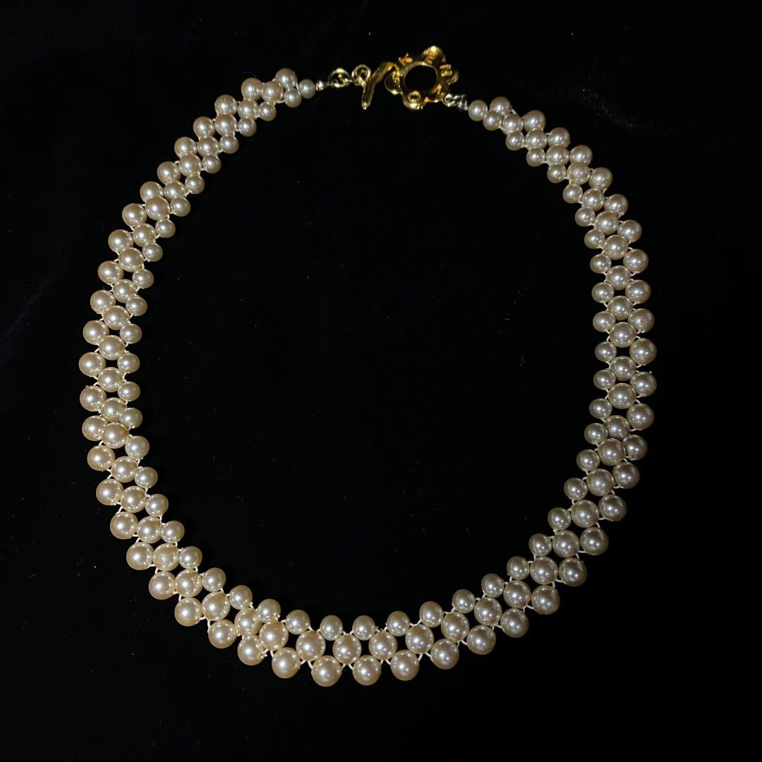Kenzo Kenzo Paris Vintage Pearl Necklace Size ONE SIZE - 1 Thumbnail
