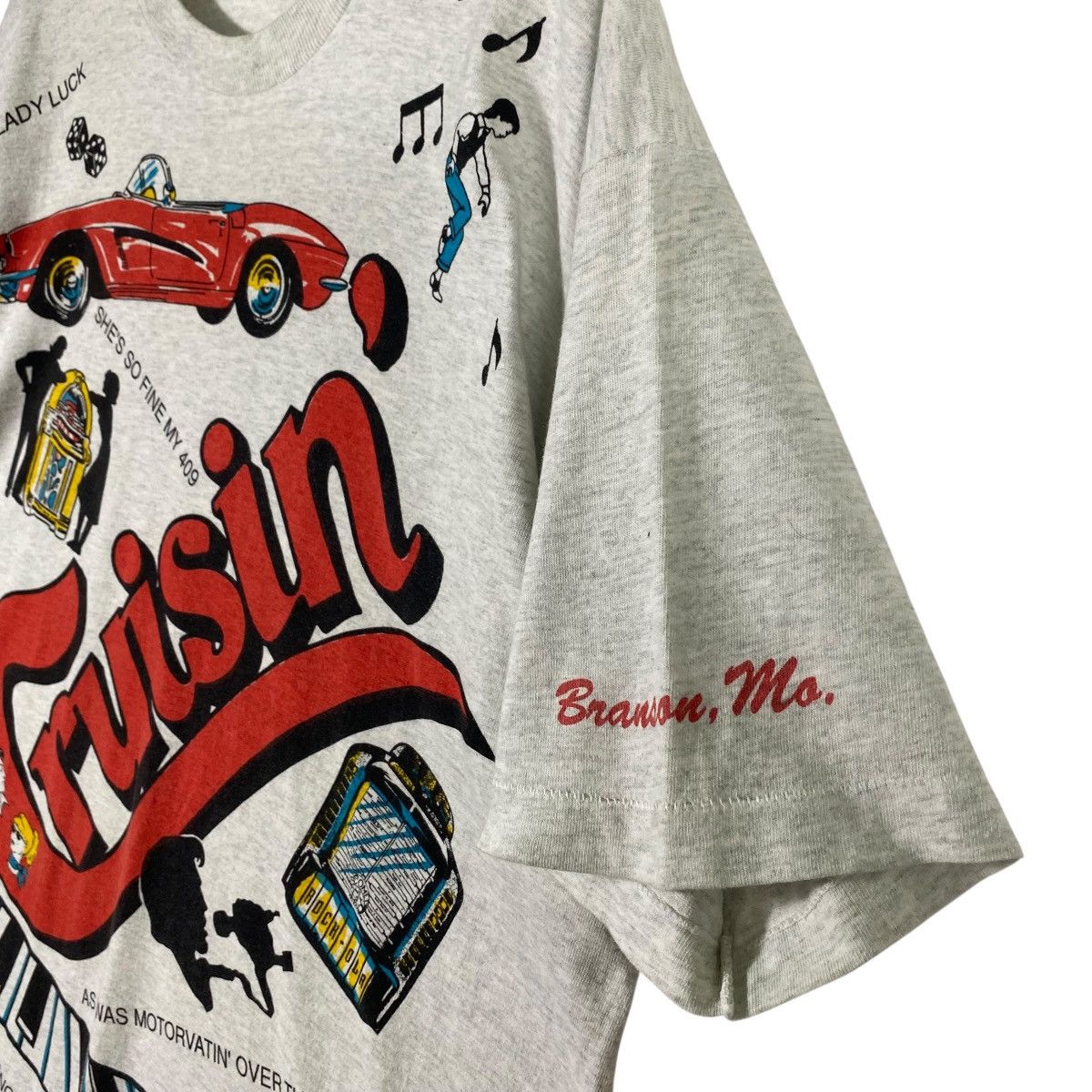 Vintage Vintage Beach Boys Cruisin T-Shirt Mens Allover Print Size US XL / EU 56 / 4 - 6 Thumbnail
