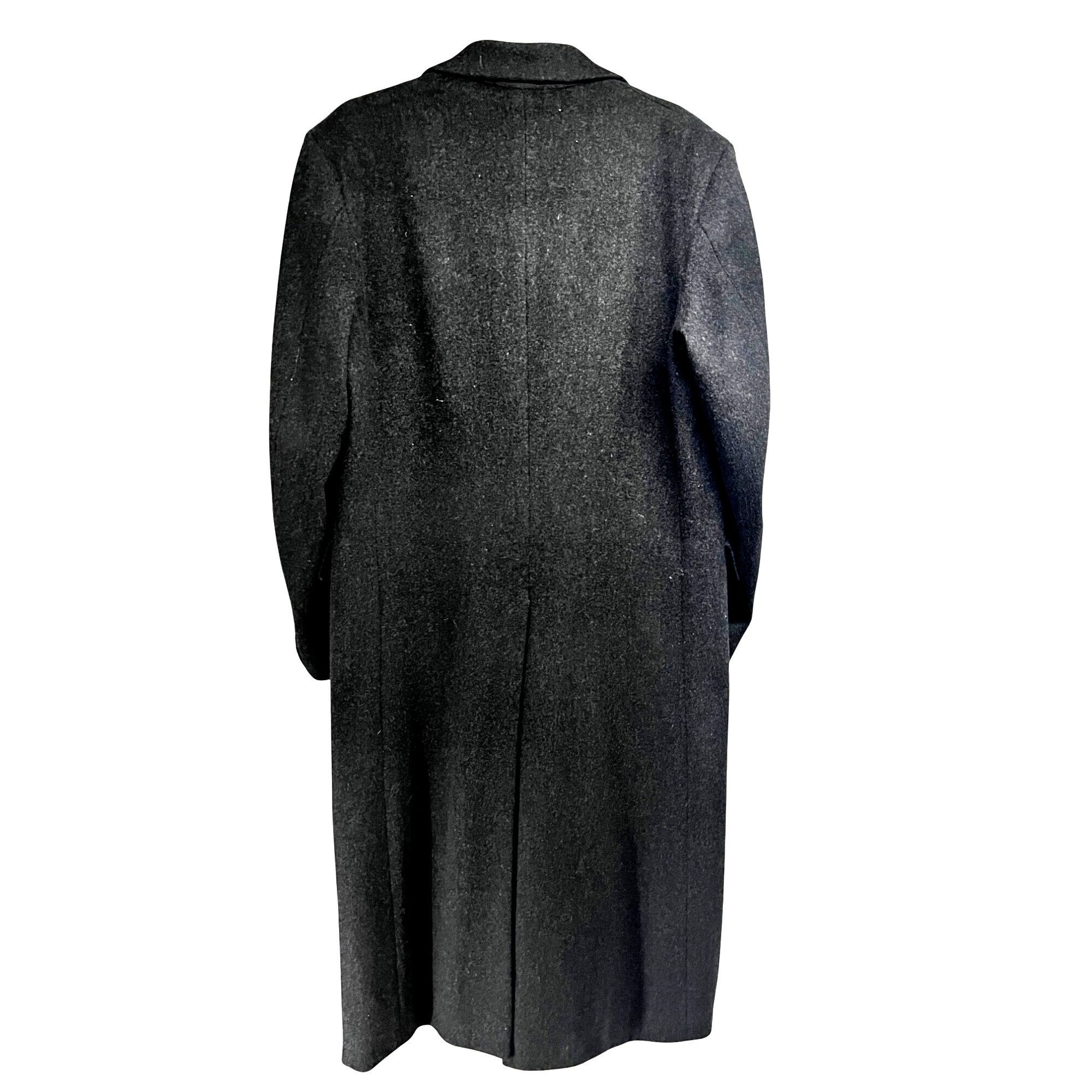 Vintage Marshall Fields Designer Charcoal Gray English Wool Mens Vin Size US L / EU 52-54 / 3 - 3 Thumbnail