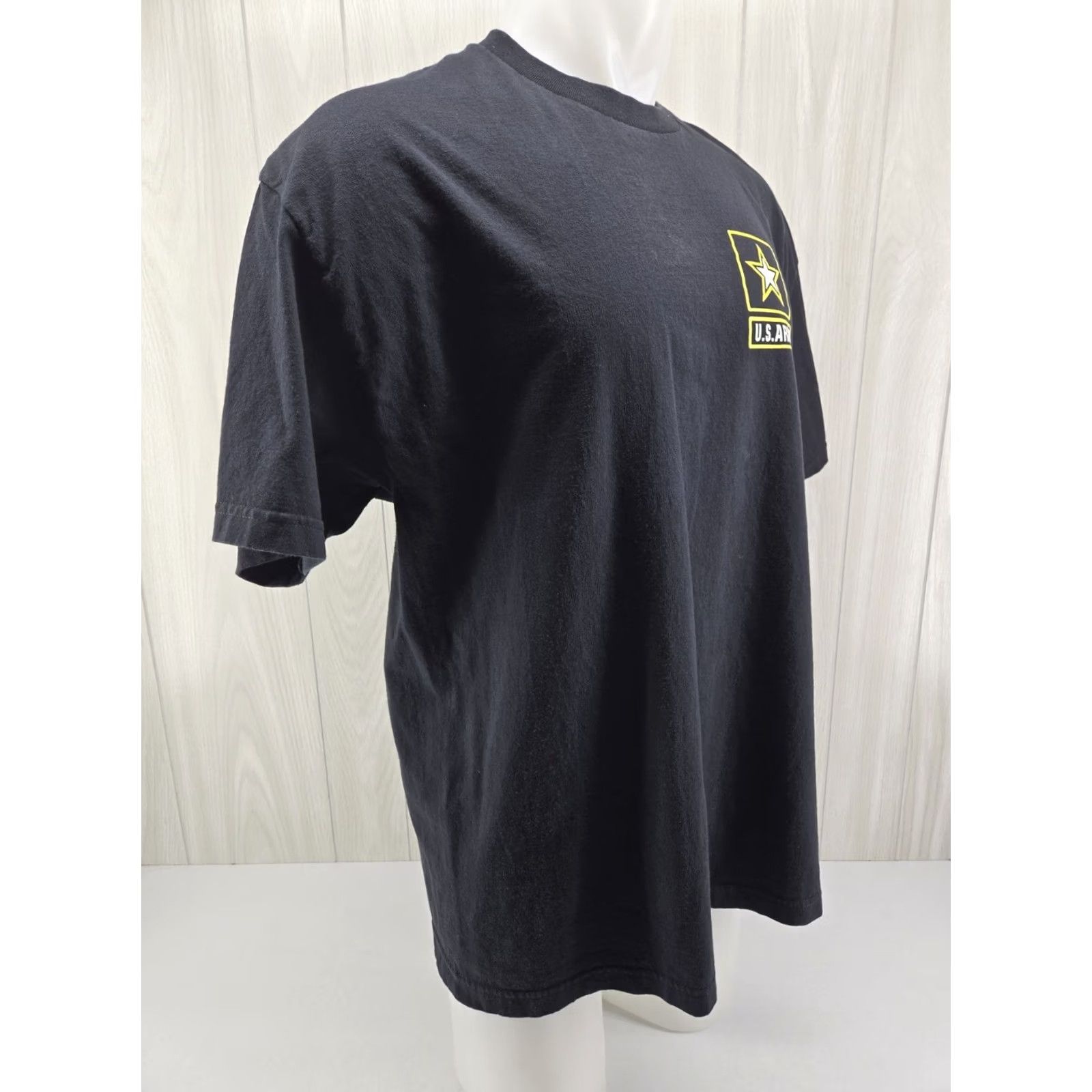 Vintage US Army Men’s Short Sleeve XL Black T-Shirt Go Army Murina USA Shirt Size US XL / EU 56 / 4 - 7 Thumbnail