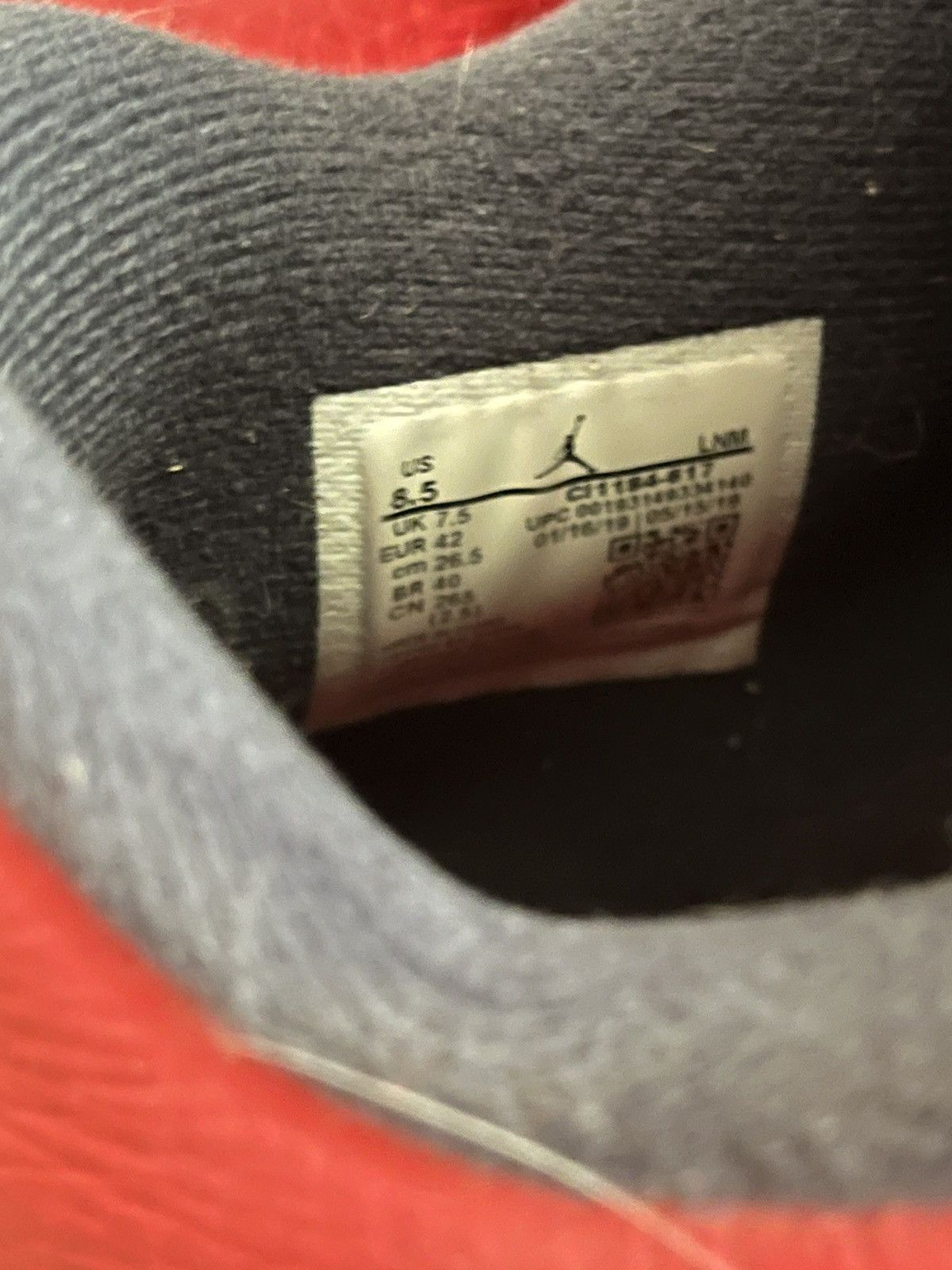 Jordan Brand Jordan 4 Retro FIBA (2019) Size US 8.5 / EU 41-42 - 7 Thumbnail