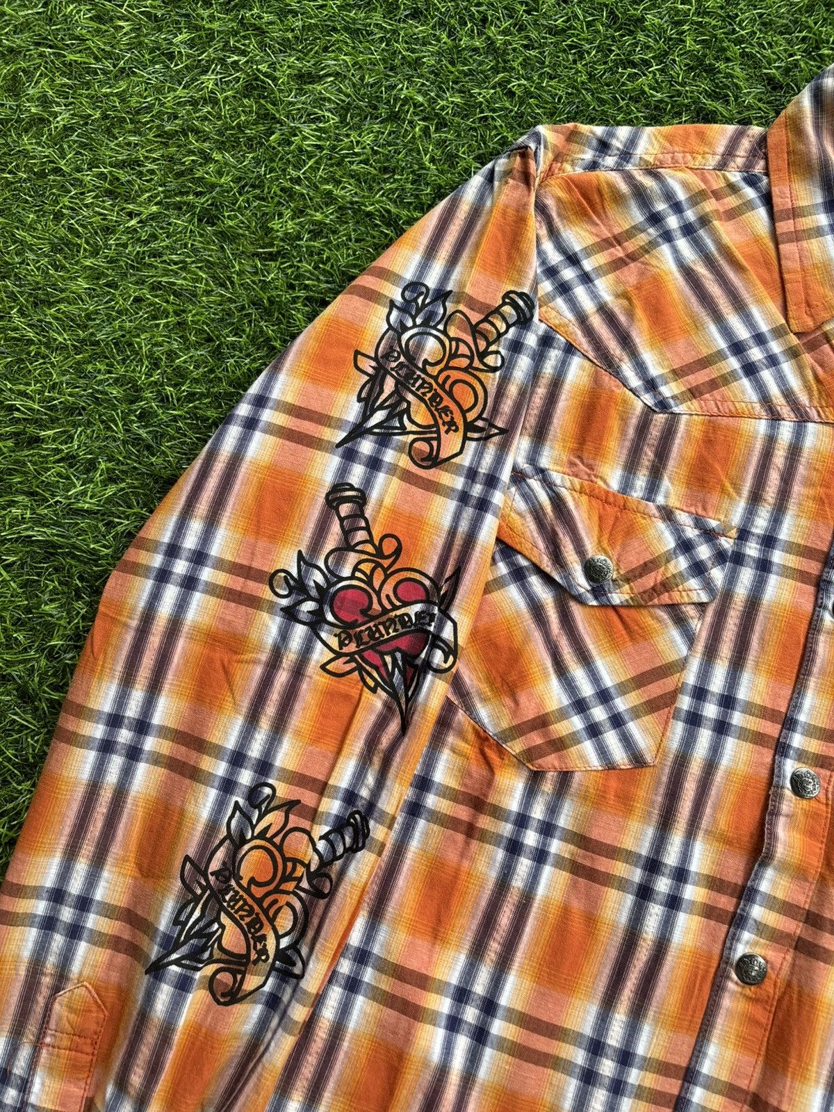 Hysteric Glamour Y2k Water Back Los angles Punk Style Shirt Size US M / EU 48-50 / 2 - 5 Thumbnail