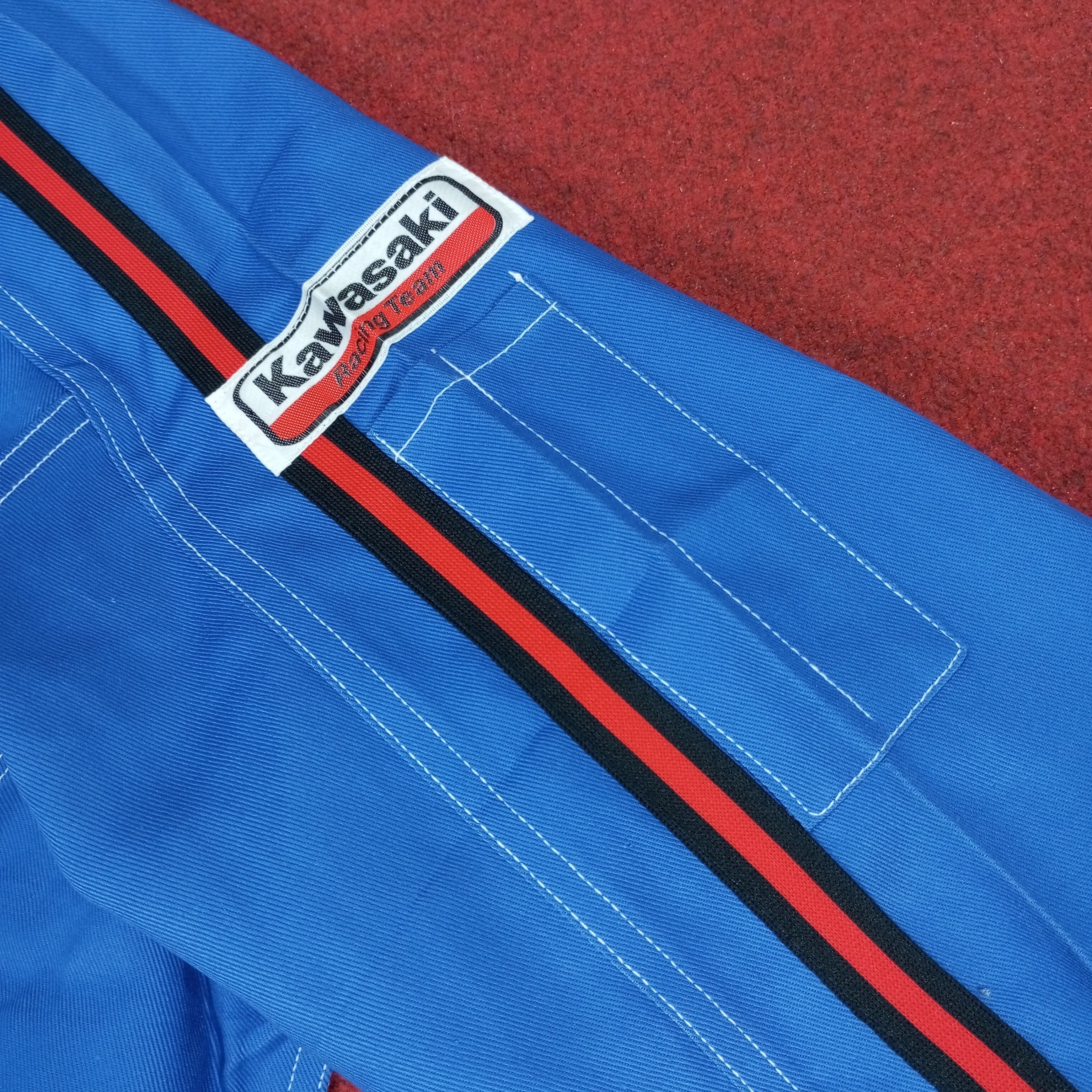 Japanese Brand × Vintage Kawasaki Racing Japanese Brand Coverall Jacket Size US L / EU 52-54 / 3 - 11 Thumbnail