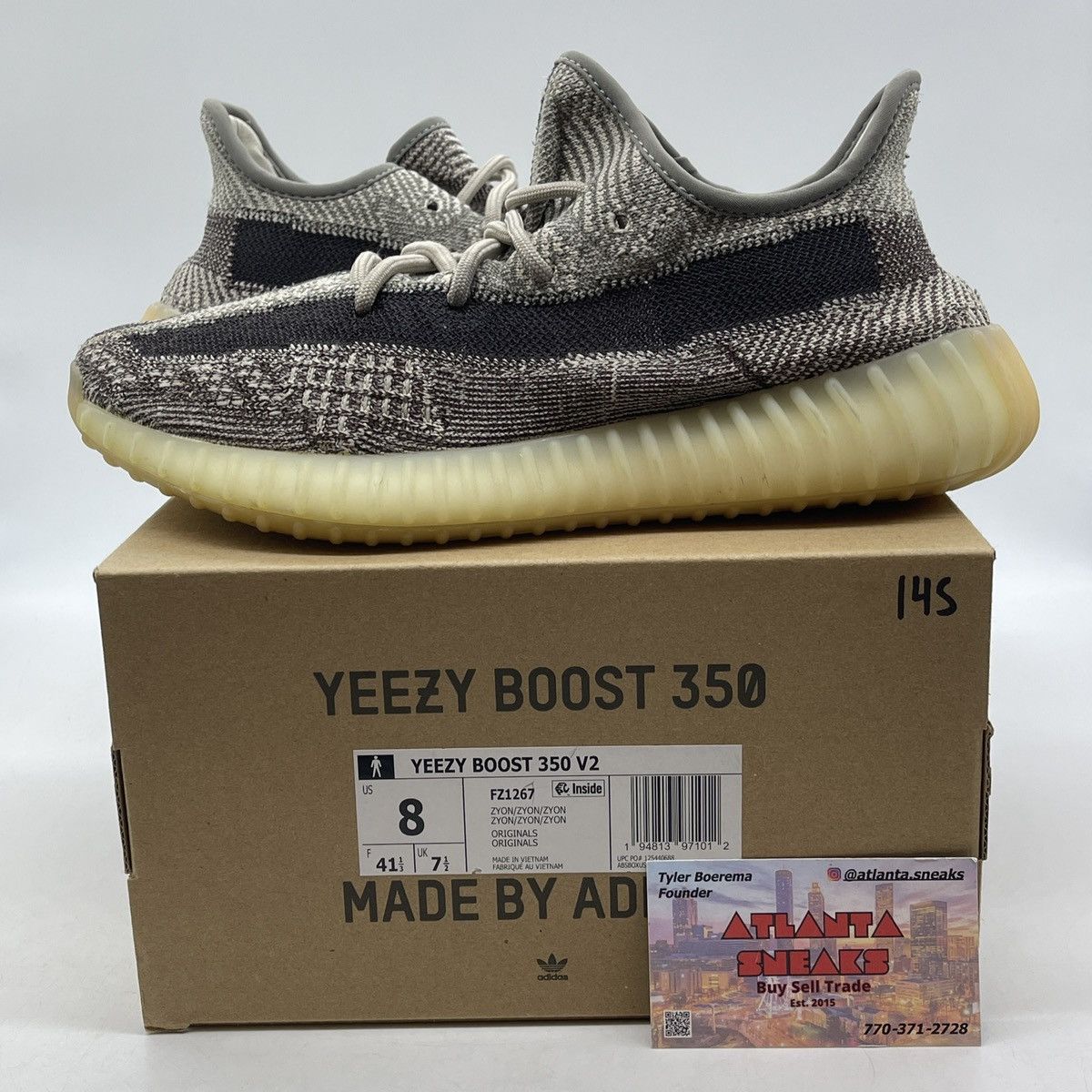 adidas gazelle silver green womens Adidas Yeezy Boost 350 V2 Zyon main image 1