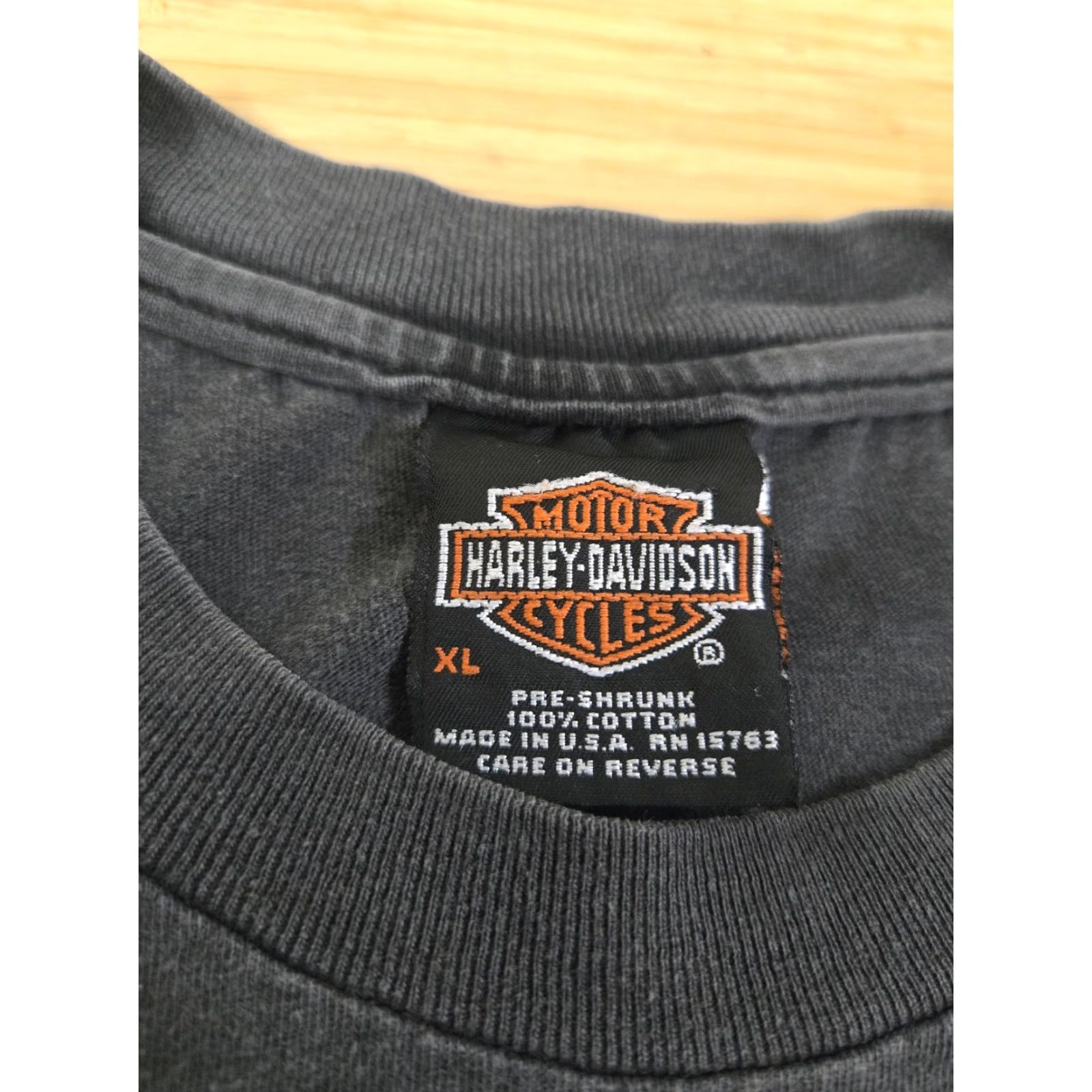 Harley Davidson VINTAGE Harley-Davidson Shirt Mens XL Rock Mount 90s Graphic Print Crew Neck Short Sleeve USA Biker Motocycle Size US XL / EU 56 / 4 - 3 Thumbnail