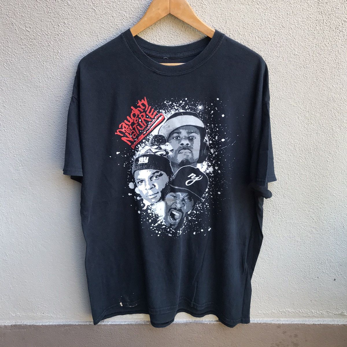 Band Tees NAUGHTY BY NATURE rap tee y2k tour hiphop Size US XL / EU 56 / 4 - 1 Thumbnail