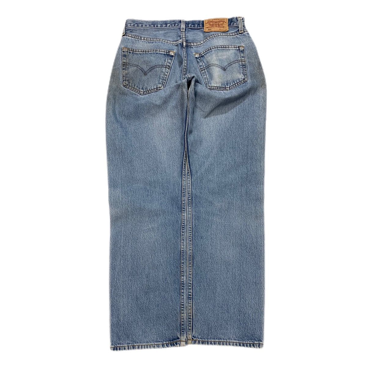 Levi's Vintage Clothing Y2k vintage 00s blue Faded Levi 501 Denim jean trousers Size US 30 / EU 46 - 2 Thumbnail