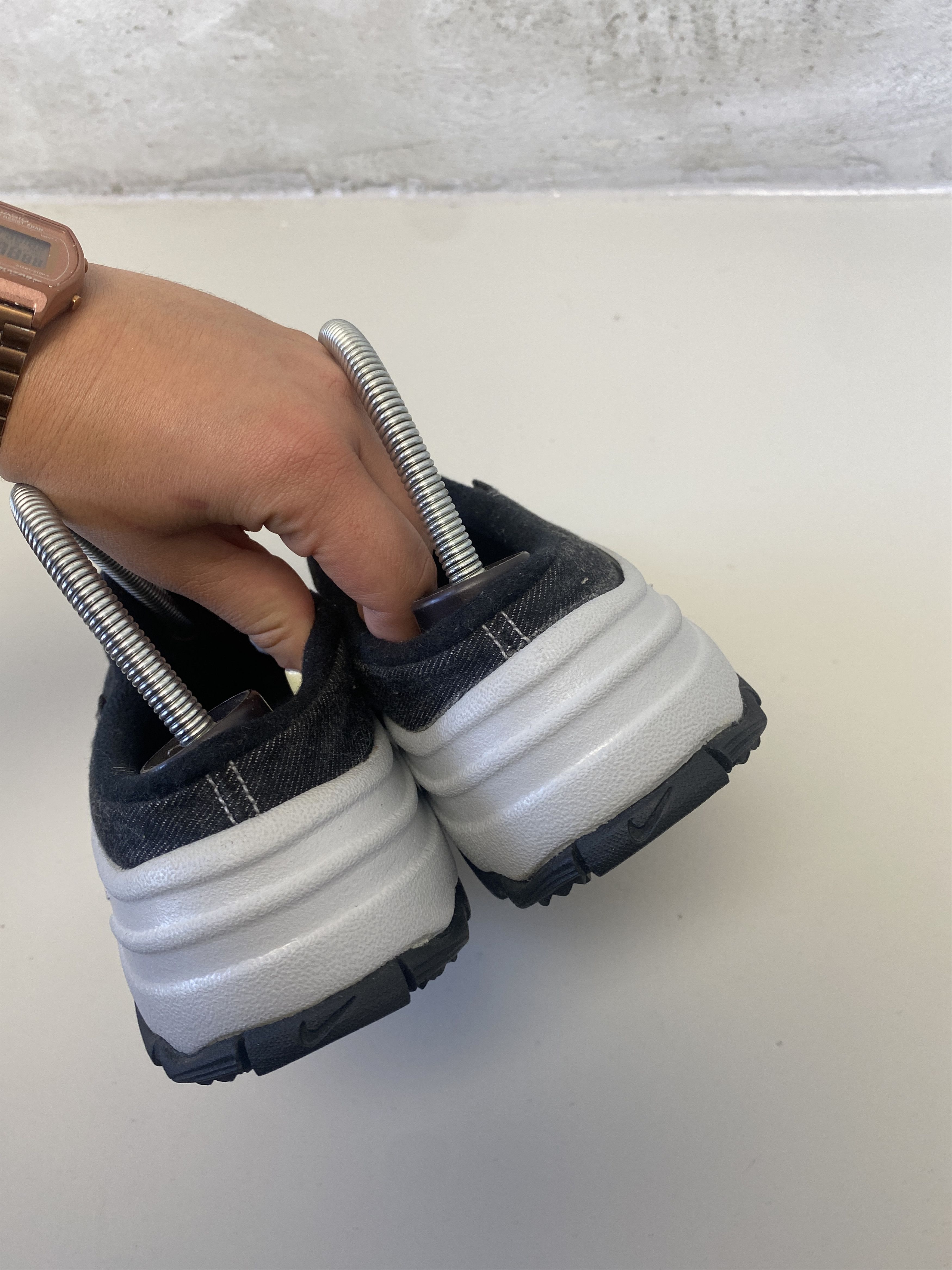 Nike Nike Afterparty 2002 vintage denim slip ons y2k 00s Size US 10.5 / IT 40.5 - 3 Thumbnail
